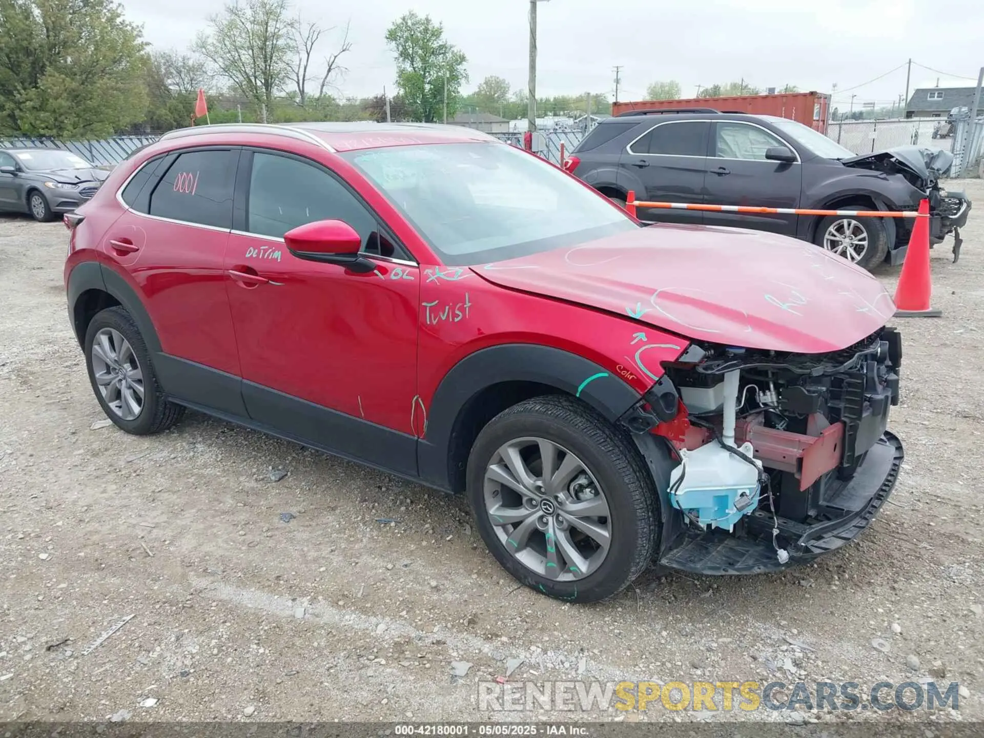1 Photograph of a damaged car 3MVDMBDM3PM511402 MAZDA CX-30 2023