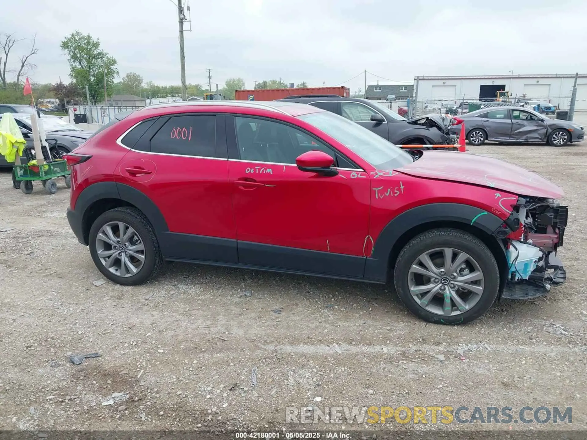 14 Photograph of a damaged car 3MVDMBDM3PM511402 MAZDA CX-30 2023