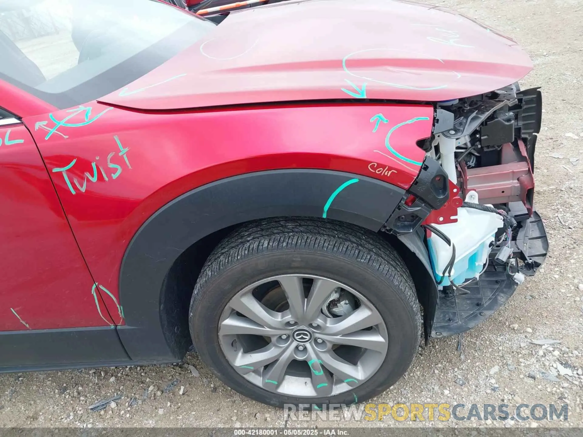 19 Photograph of a damaged car 3MVDMBDM3PM511402 MAZDA CX-30 2023