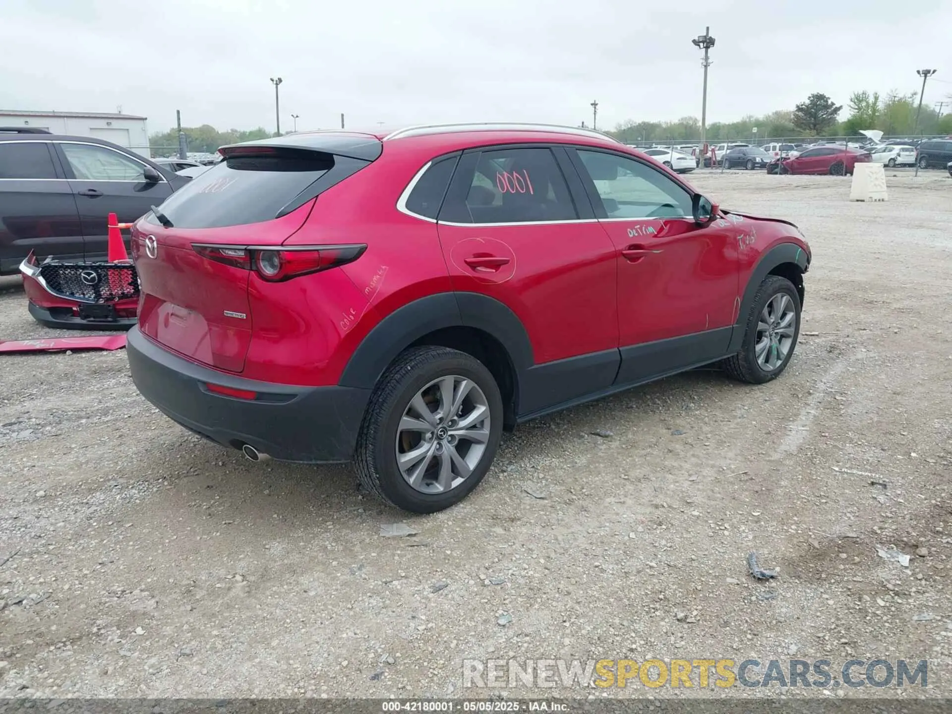 4 Photograph of a damaged car 3MVDMBDM3PM511402 MAZDA CX-30 2023