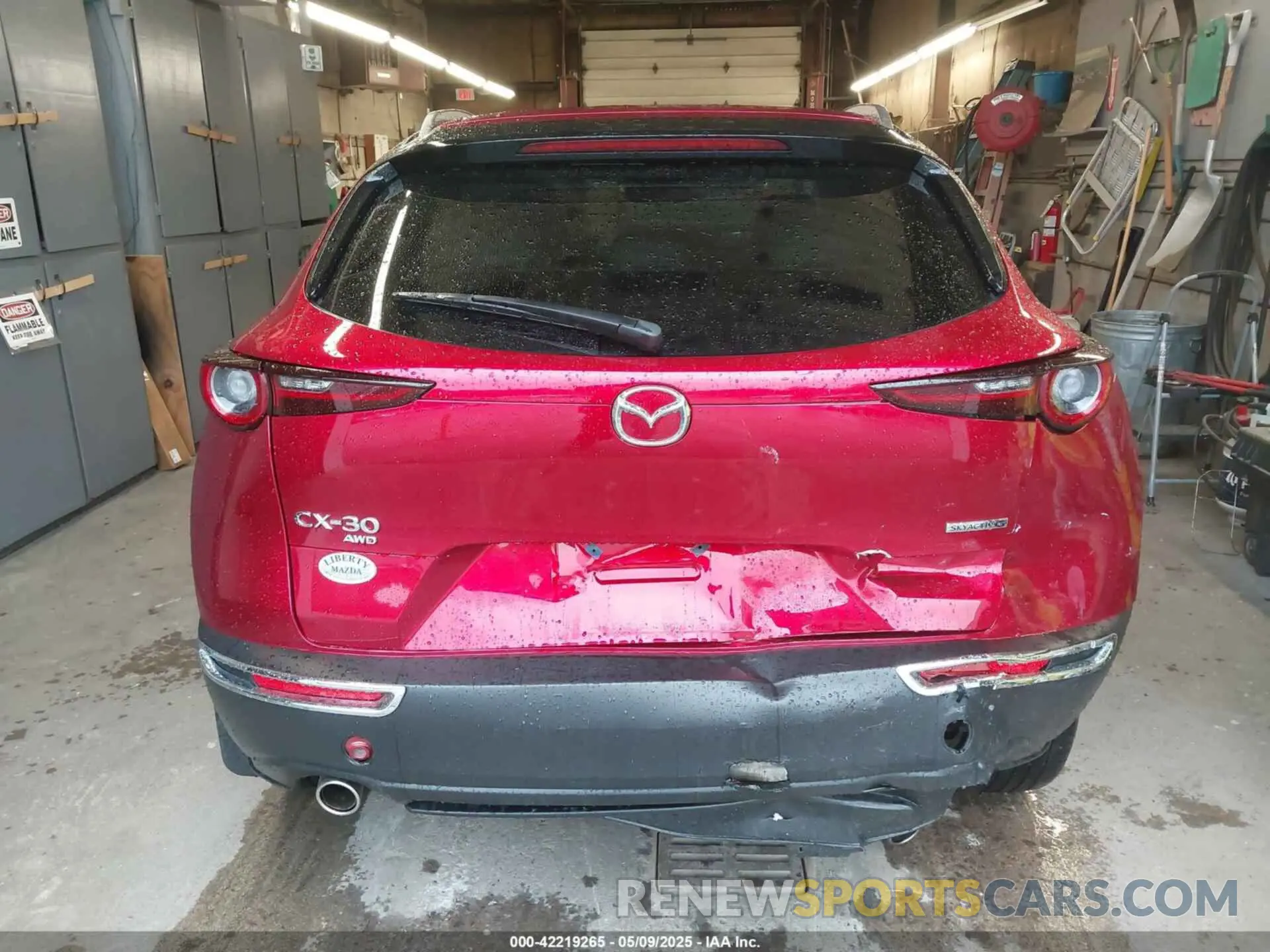 16 Photograph of a damaged car 3MVDMBDM5PM518612 MAZDA CX-30 2023