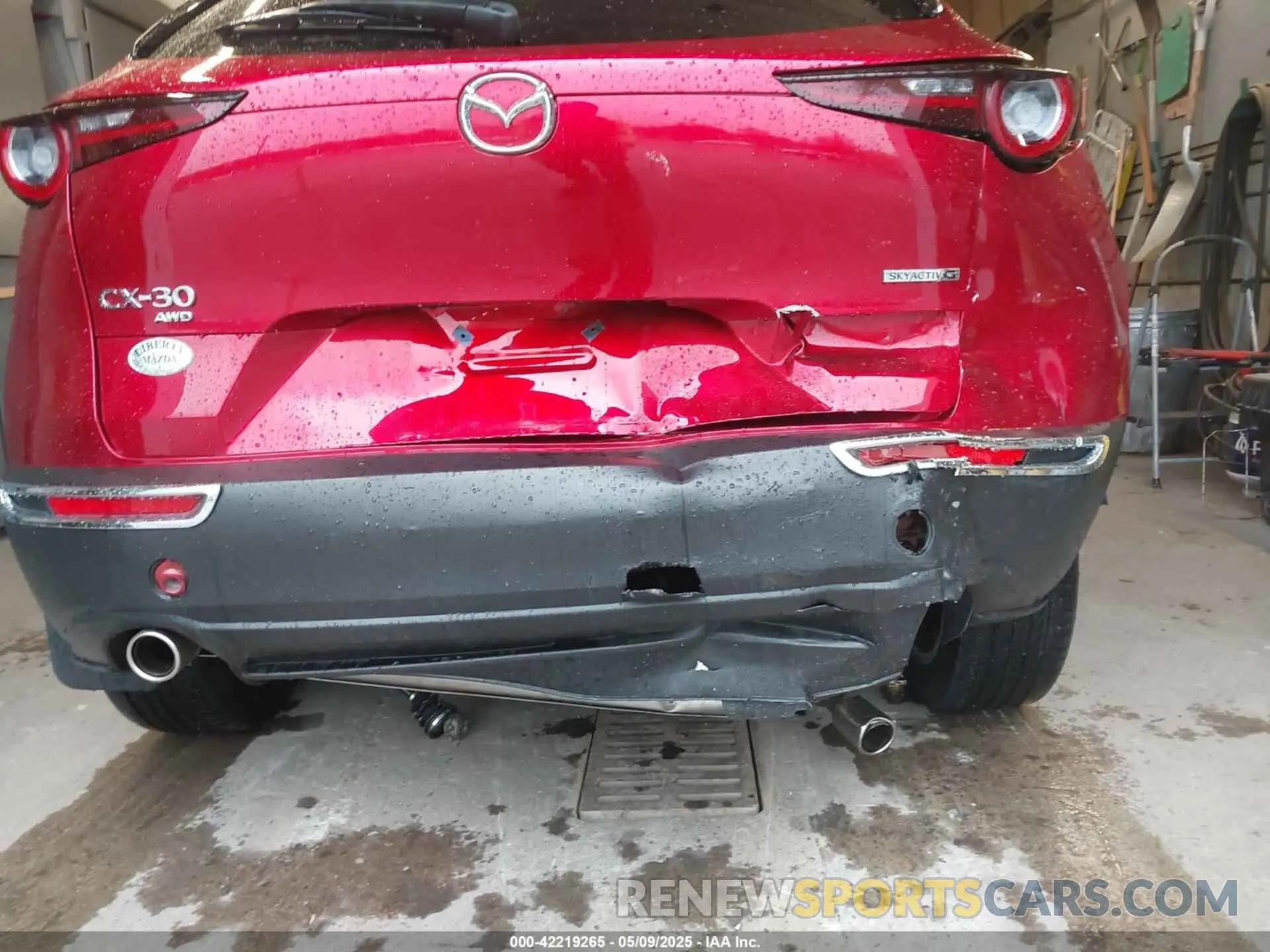 6 Photograph of a damaged car 3MVDMBDM5PM518612 MAZDA CX-30 2023
