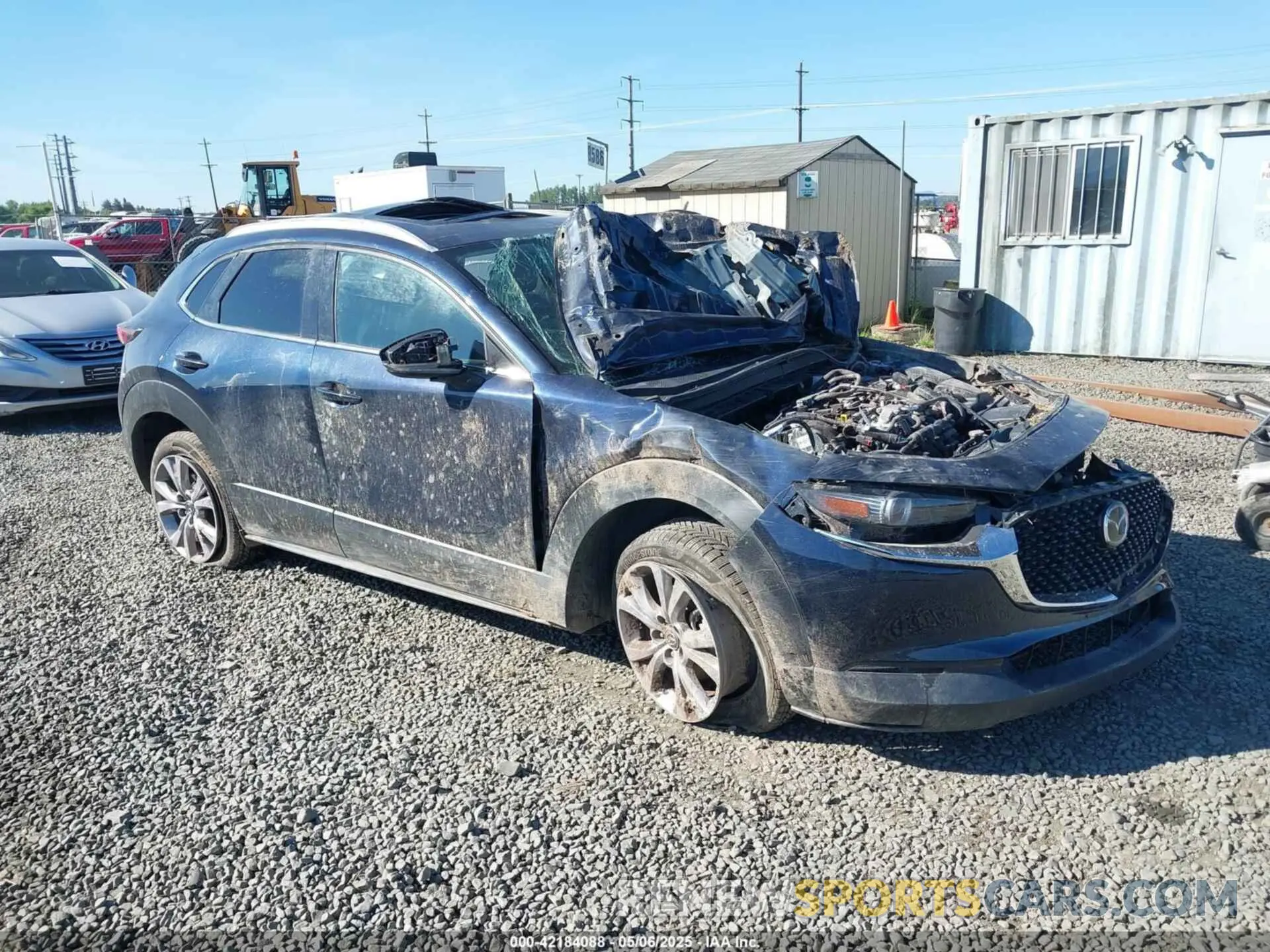 1 Photograph of a damaged car 3MVDMBDM7PM519793 MAZDA CX-30 2023