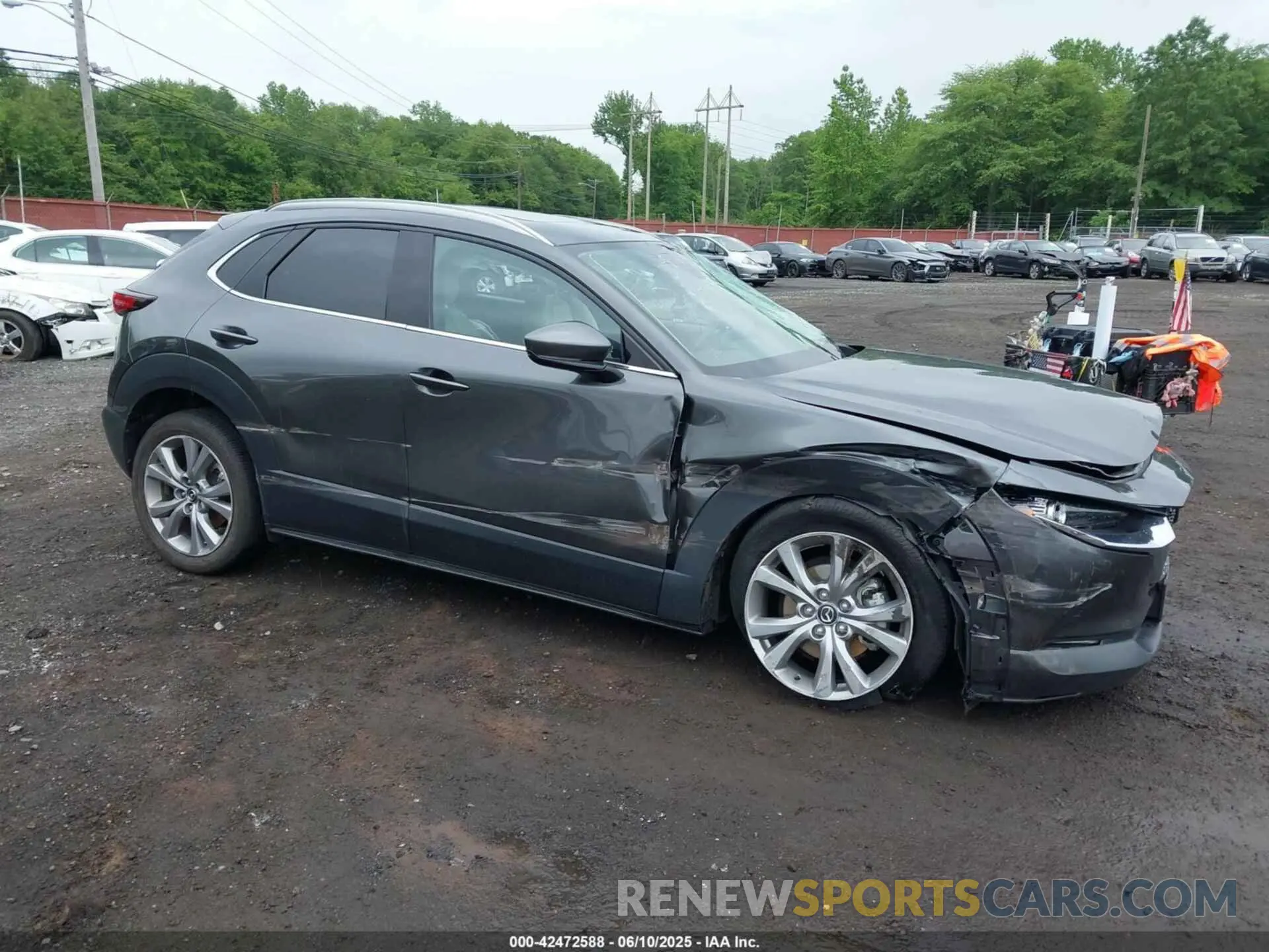 18 Photograph of a damaged car 3MVDMBDM9PM570034 MAZDA CX-30 2023