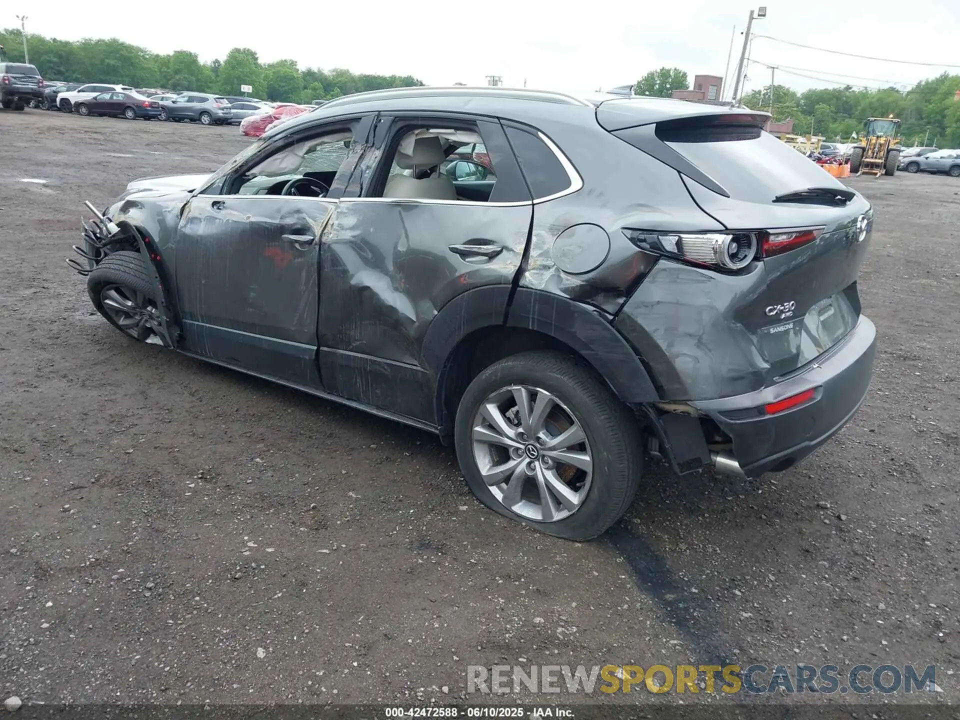 3 Photograph of a damaged car 3MVDMBDM9PM570034 MAZDA CX-30 2023