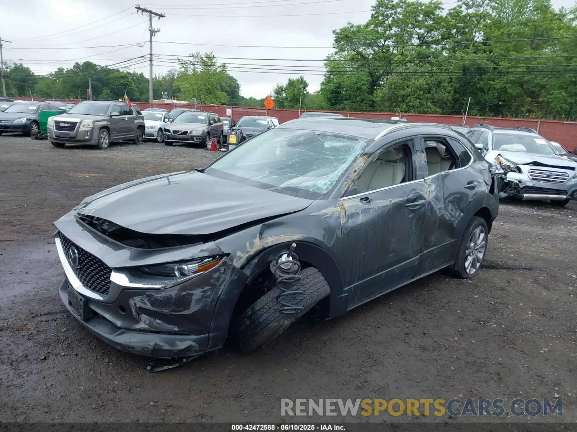 6 Photograph of a damaged car 3MVDMBDM9PM570034 MAZDA CX-30 2023