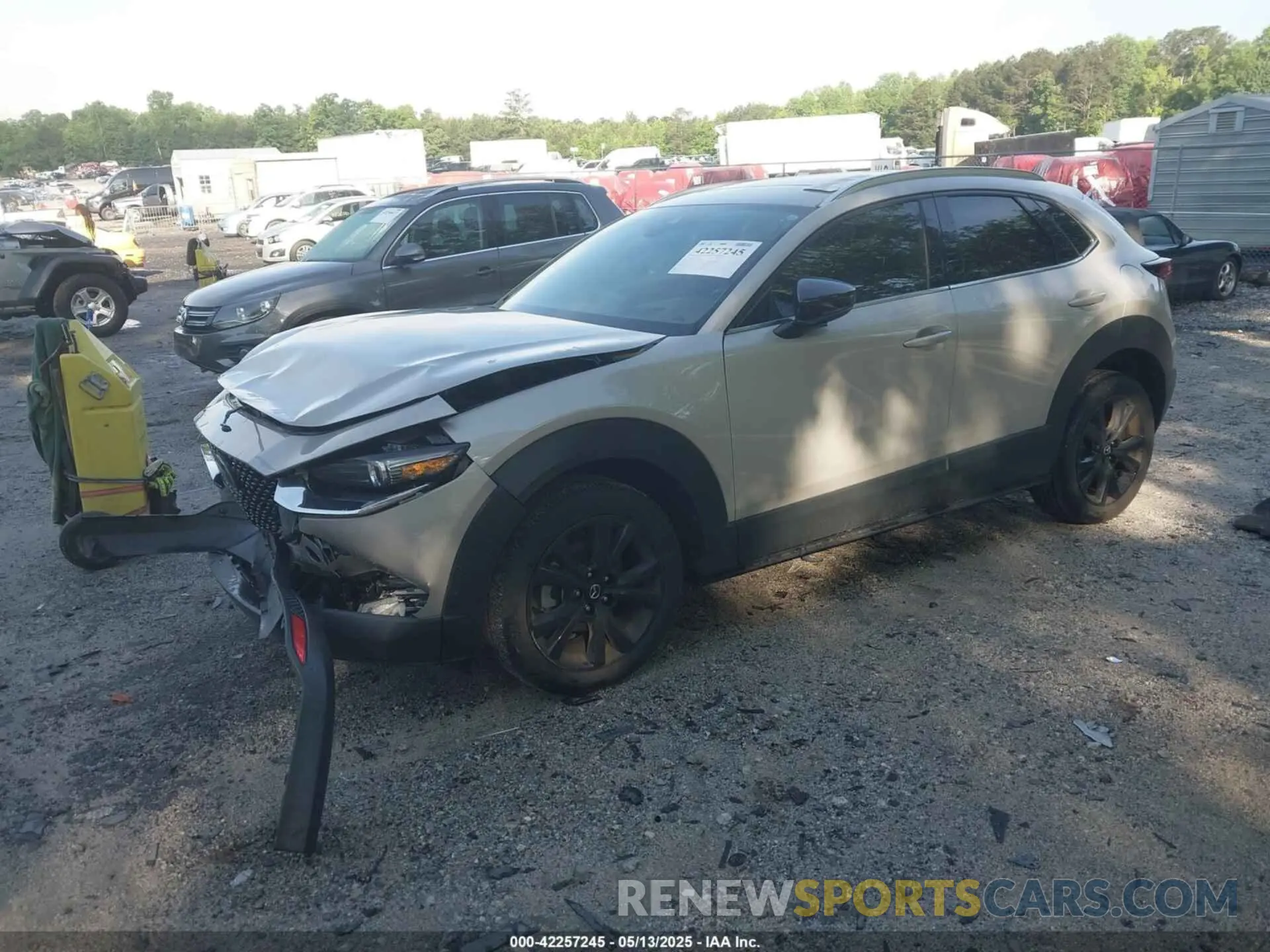 2 Photograph of a damaged car 3MVDMBDY0PM507018 MAZDA CX-30 2023