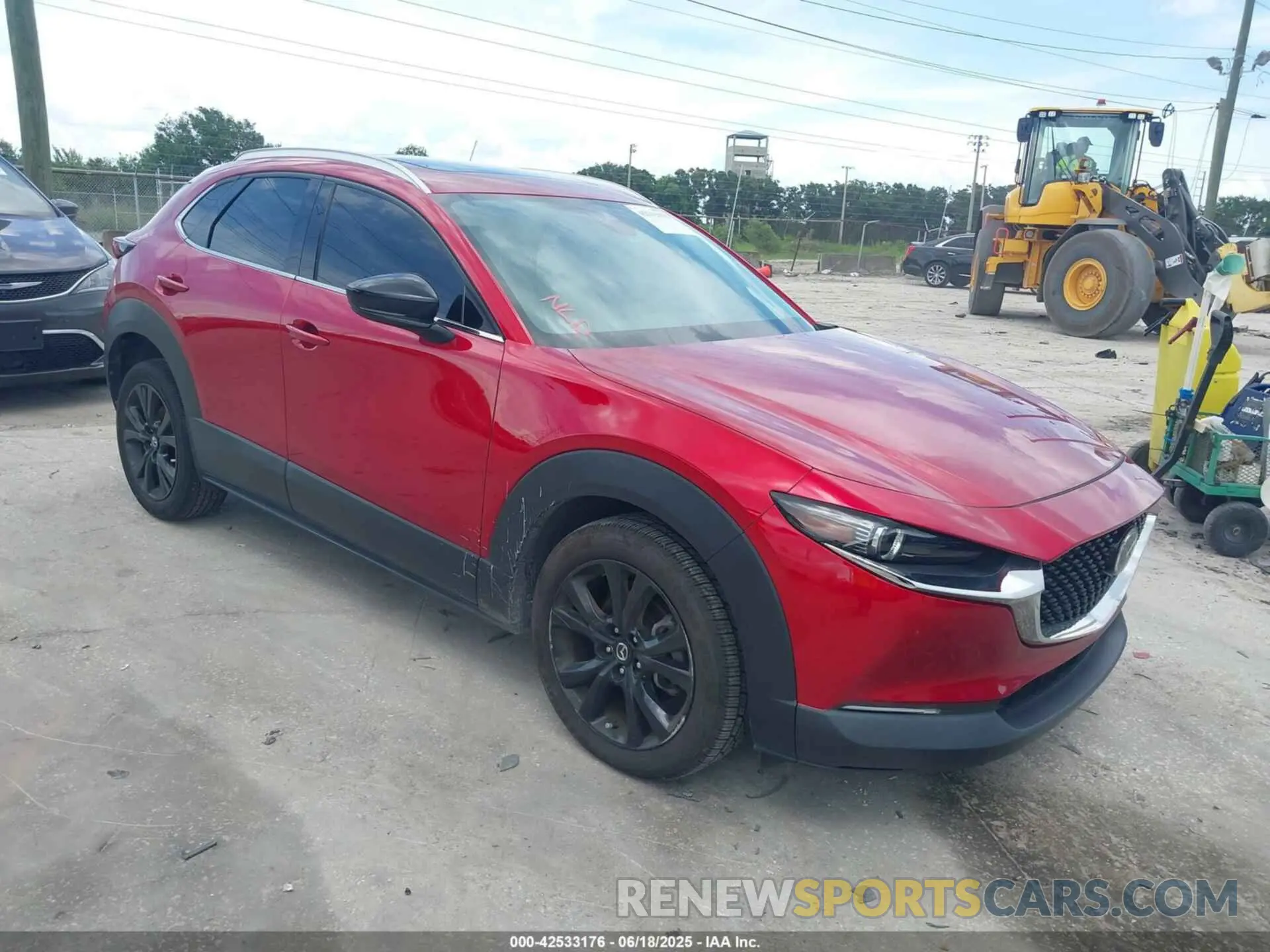 1 Photograph of a damaged car 3MVDMBDY3PM507398 MAZDA CX-30 2023