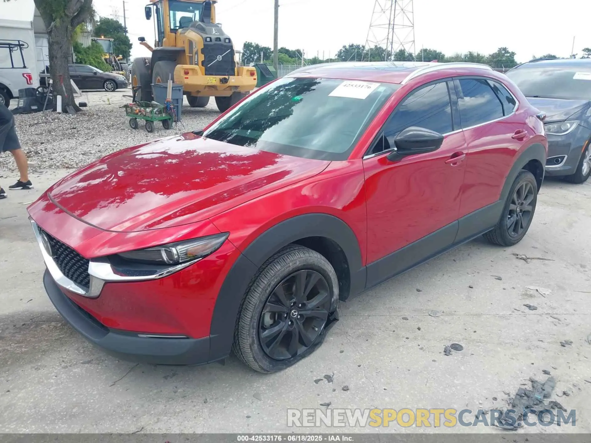 2 Photograph of a damaged car 3MVDMBDY3PM507398 MAZDA CX-30 2023
