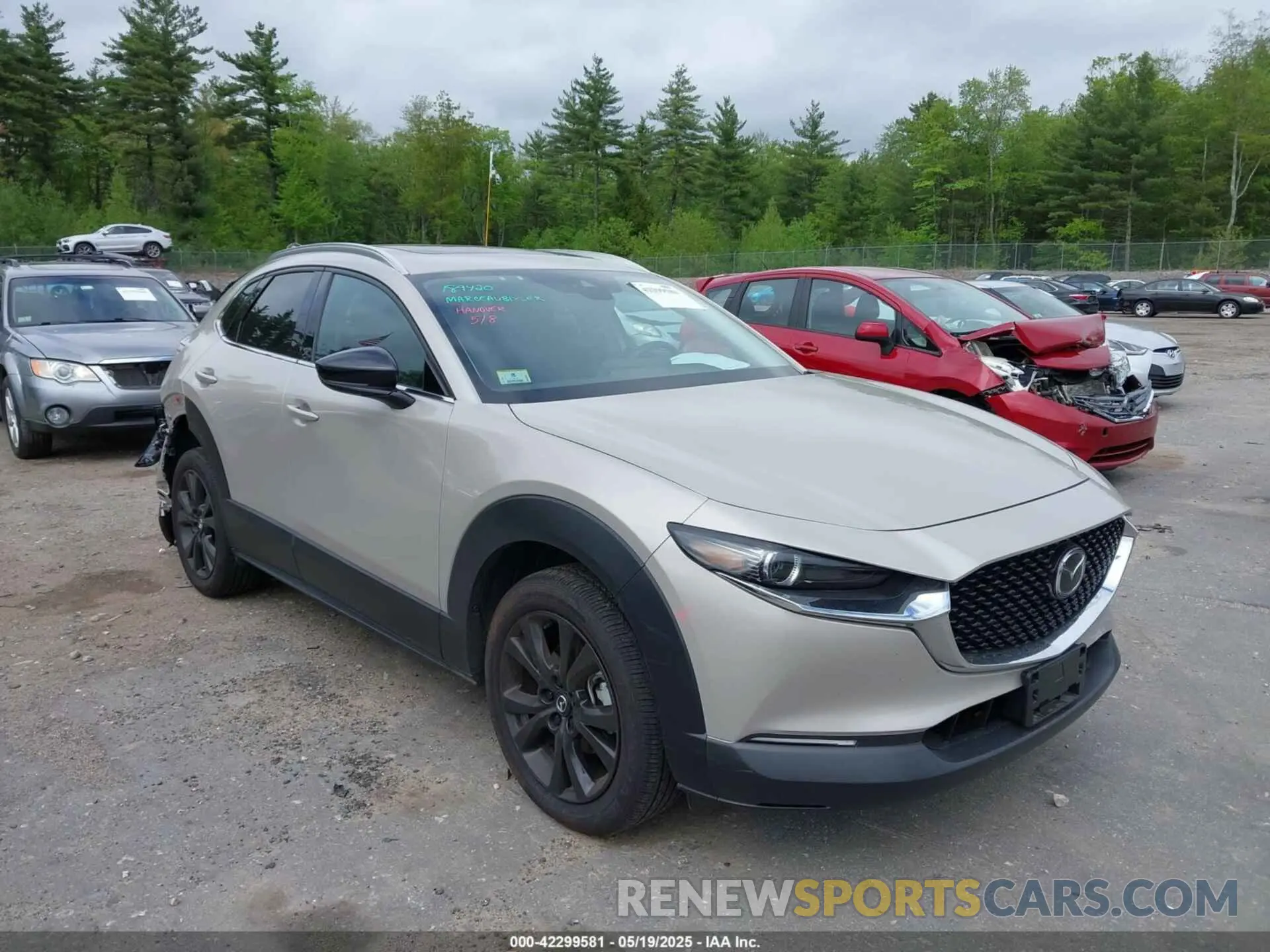 1 Photograph of a damaged car 3MVDMBDY7PM566311 MAZDA CX-30 2023