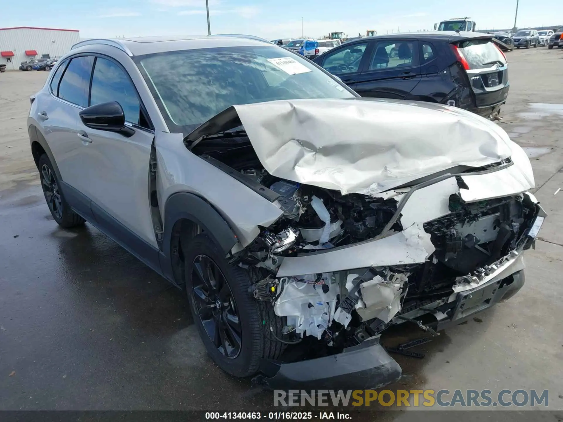 1 Photograph of a damaged car 3MVDMBDY7PM576689 MAZDA CX-30 2023