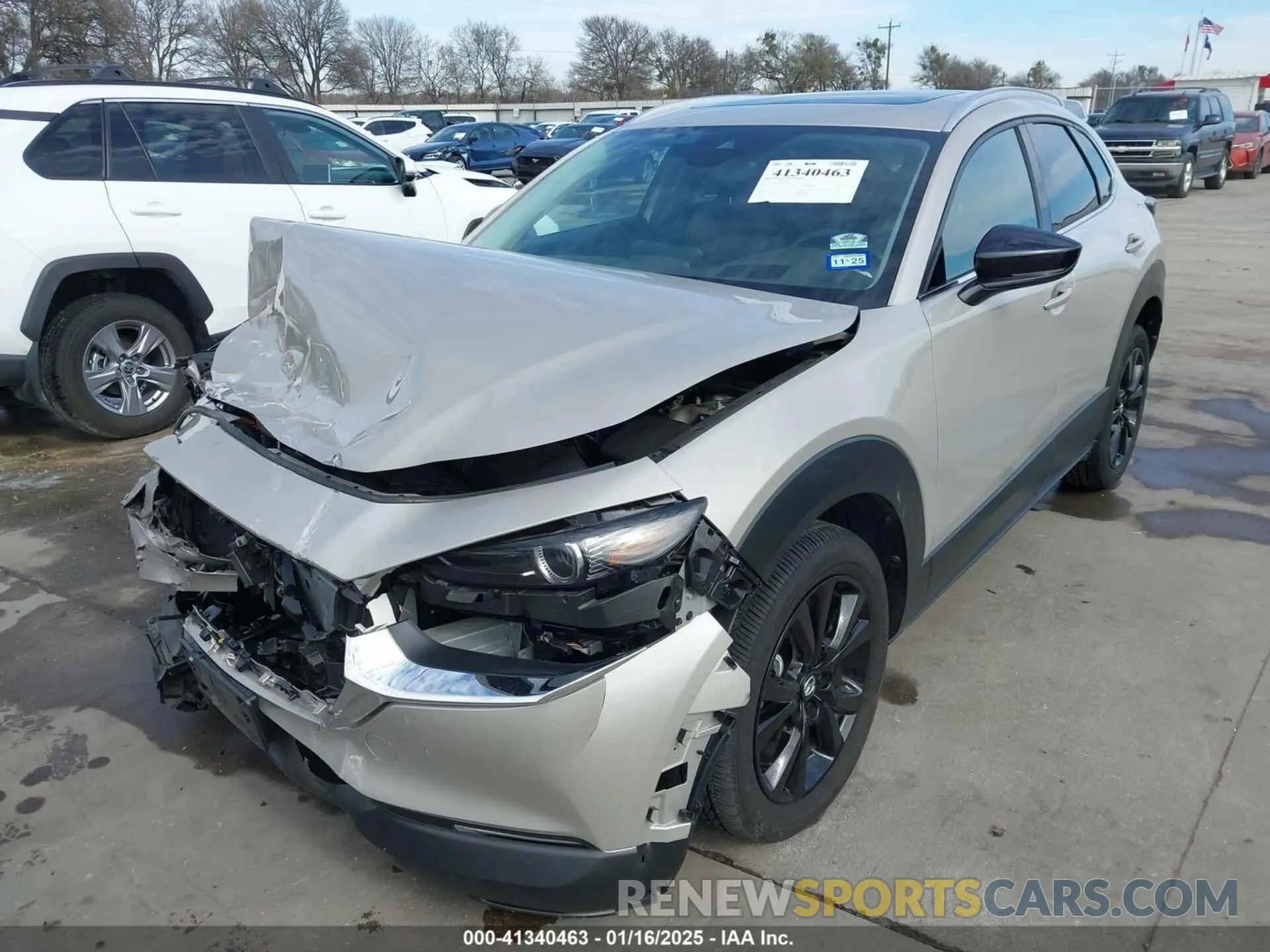 2 Photograph of a damaged car 3MVDMBDY7PM576689 MAZDA CX-30 2023