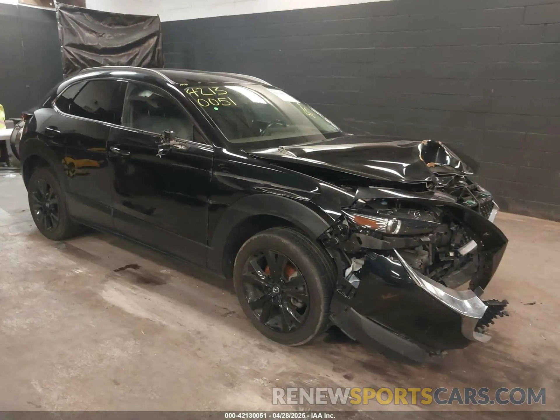 1 Photograph of a damaged car 3MVDMBDY7PM584680 MAZDA CX-30 2023
