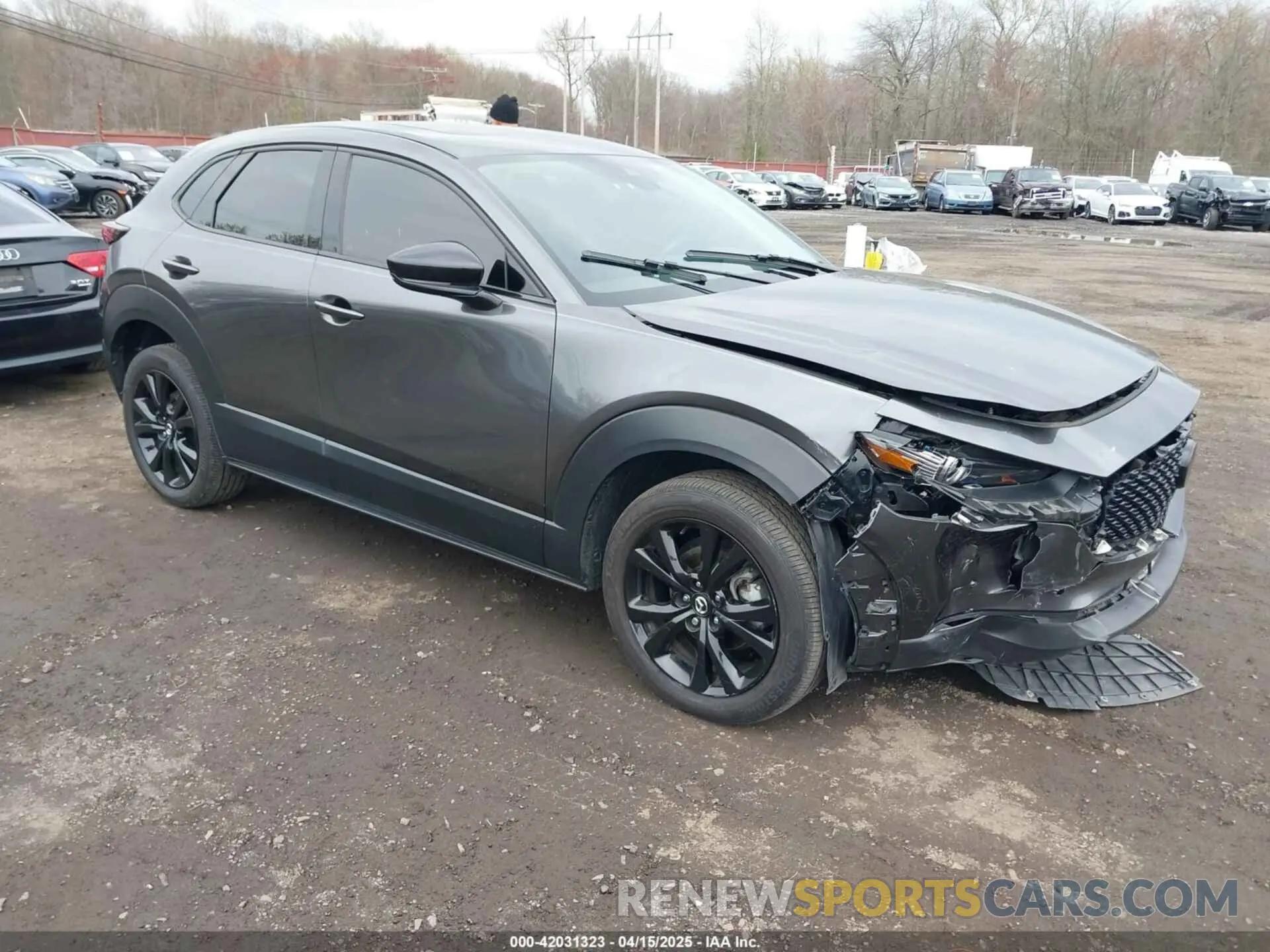 1 Photograph of a damaged car 3MVDMBDYXPM503073 MAZDA CX-30 2023