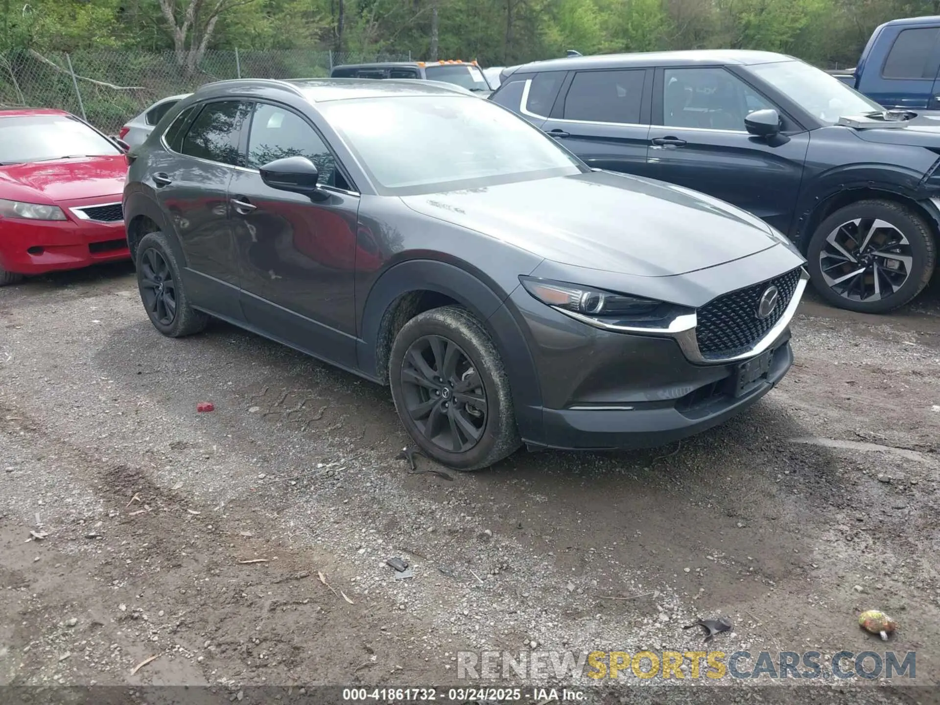 1 Photograph of a damaged car 3MVDMBEY0PM543788 MAZDA CX-30 2023