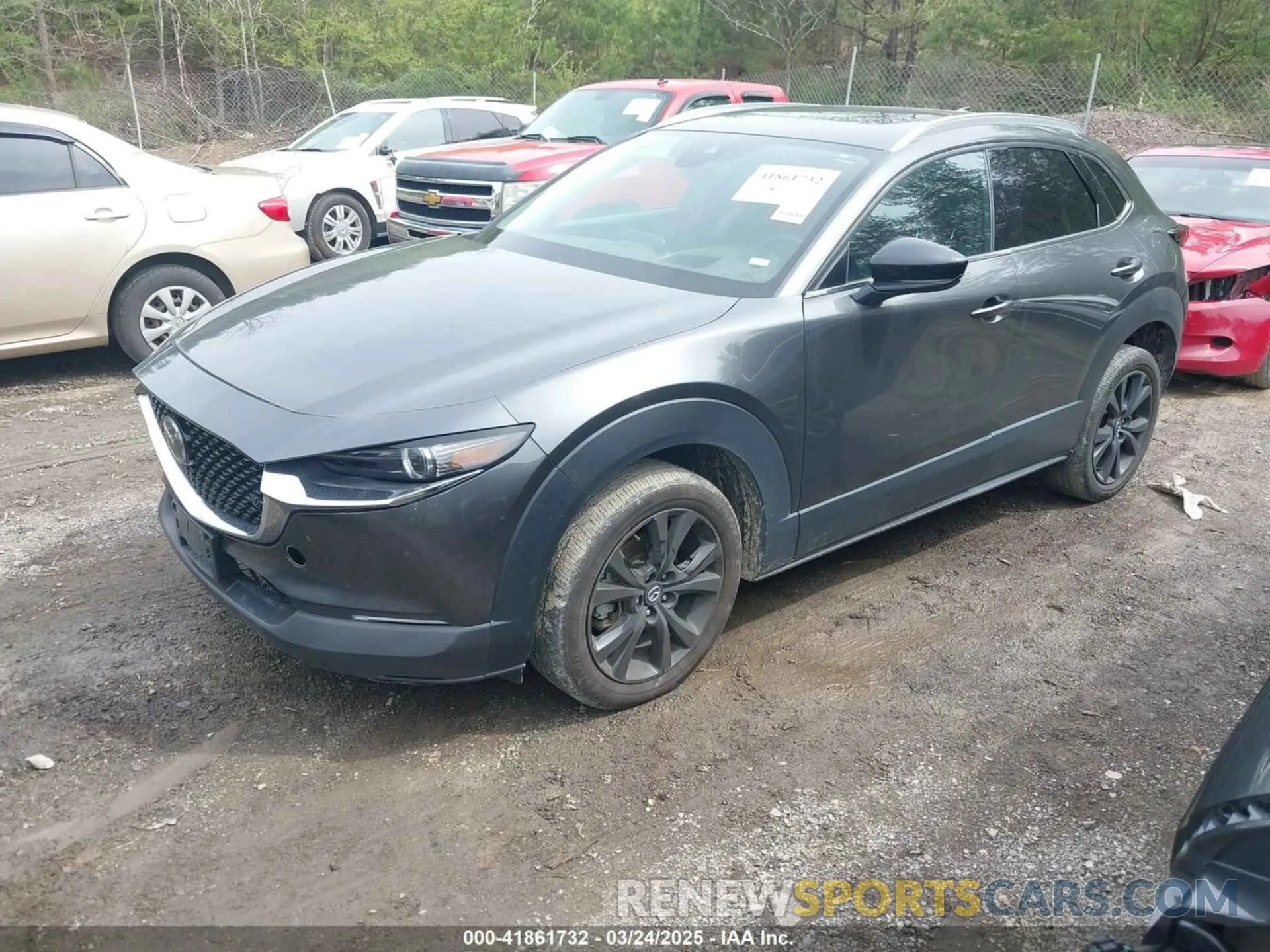 2 Photograph of a damaged car 3MVDMBEY0PM543788 MAZDA CX-30 2023