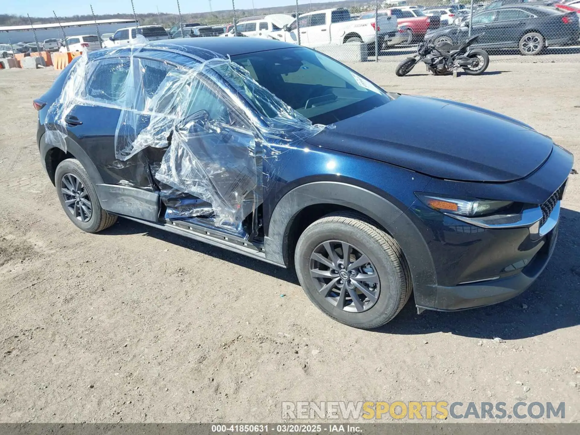 1 Photograph of a damaged car 3MVDMBAM5RM706540 MAZDA CX-30 2024