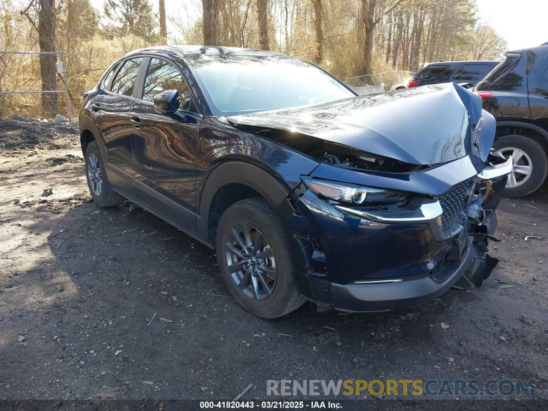 1 Photograph of a damaged car 3MVDMBAM8RM634233 MAZDA CX-30 2024