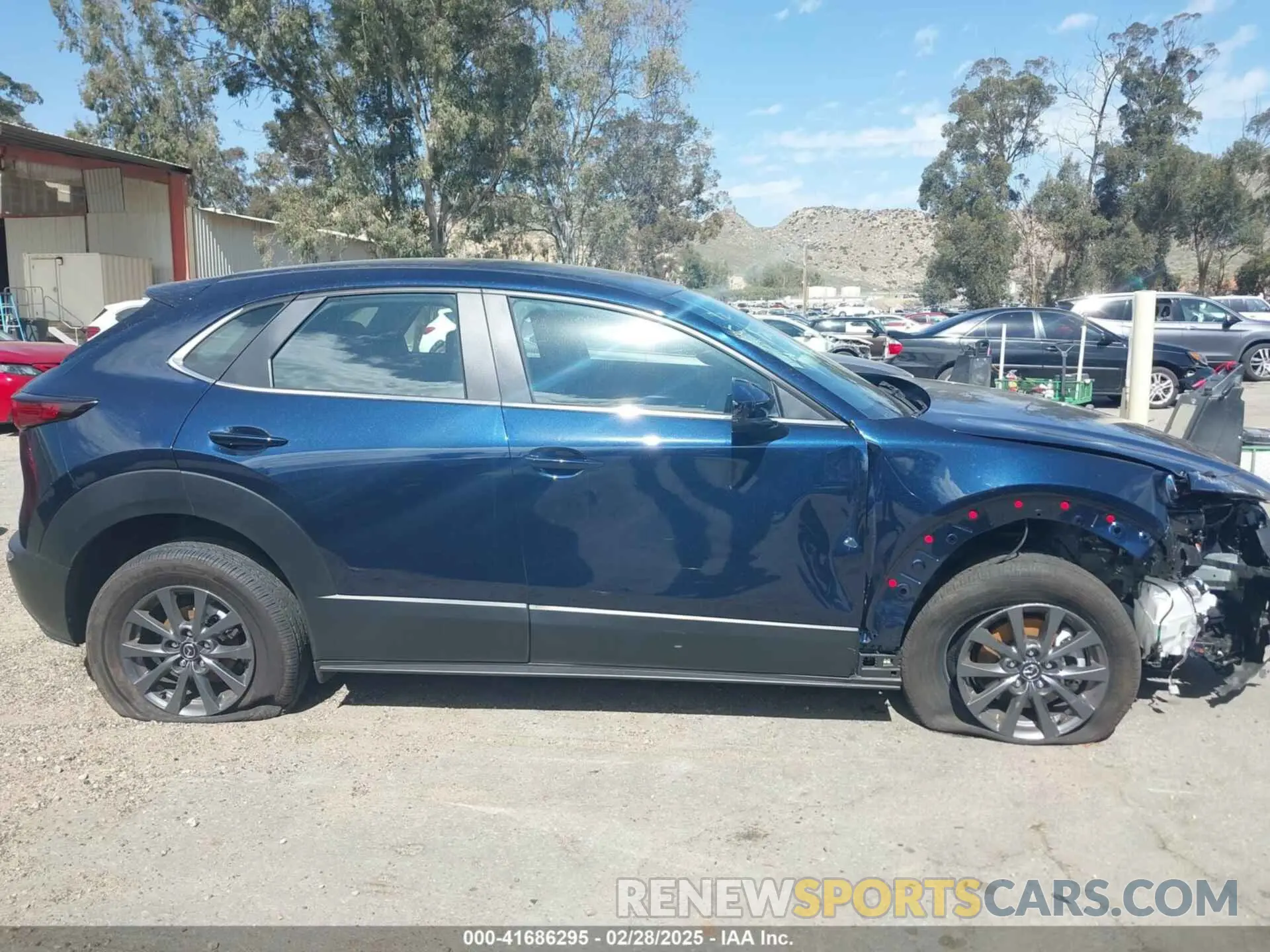 12 Photograph of a damaged car 3MVDMBAM8RM646401 MAZDA CX-30 2024