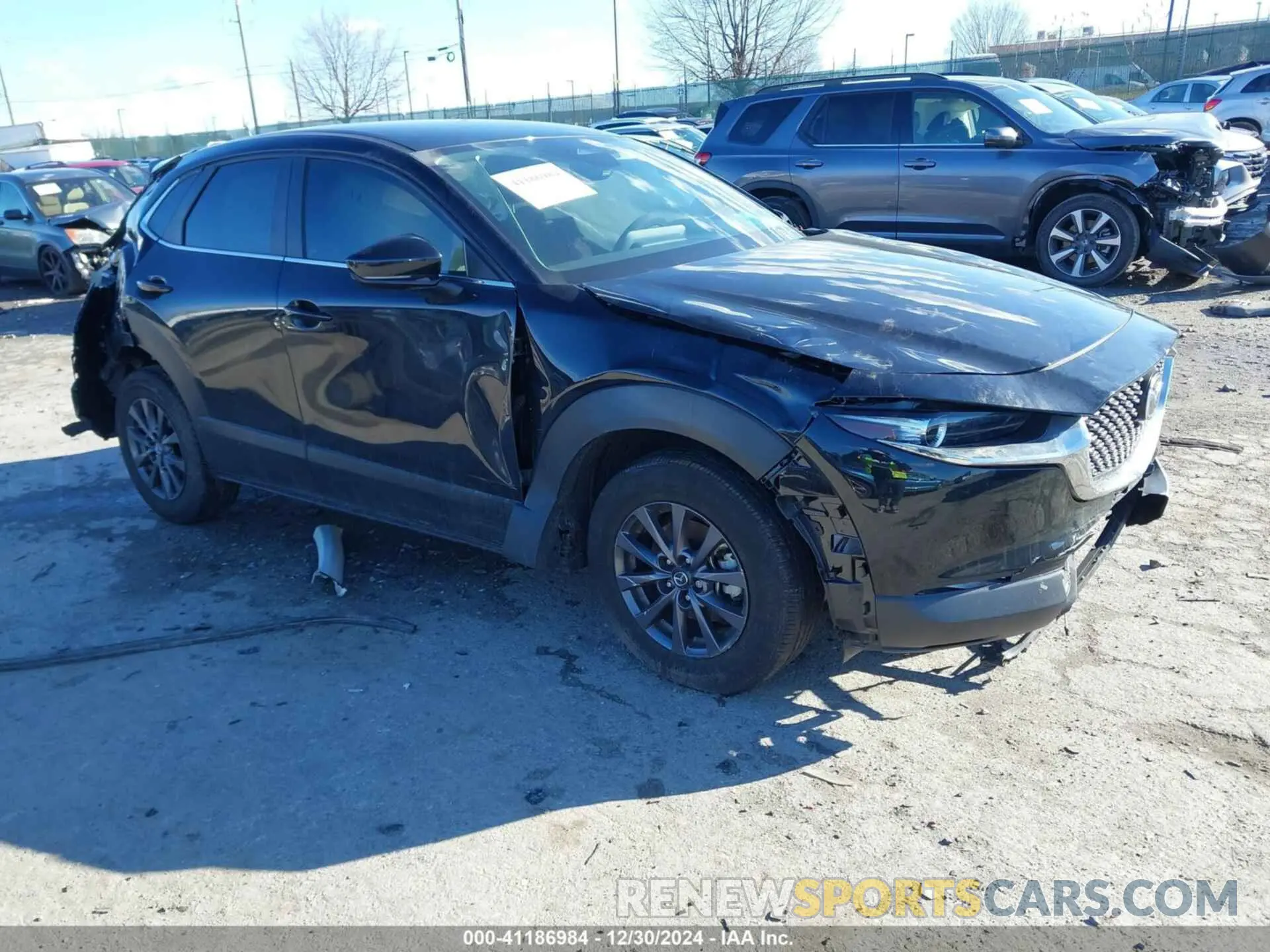 1 Photograph of a damaged car 3MVDMBAM9RM633690 MAZDA CX-30 2024