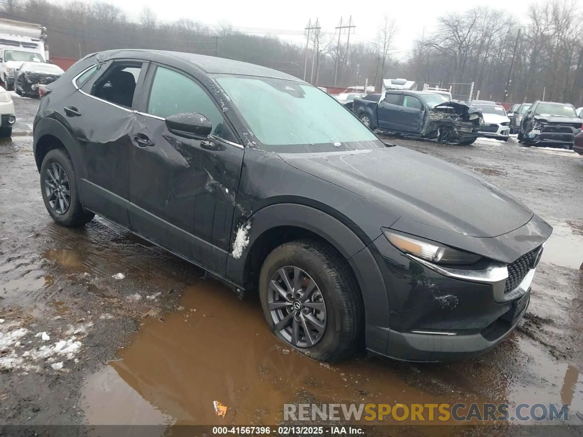 1 Photograph of a damaged car 3MVDMBAMXRM630295 MAZDA CX-30 2024
