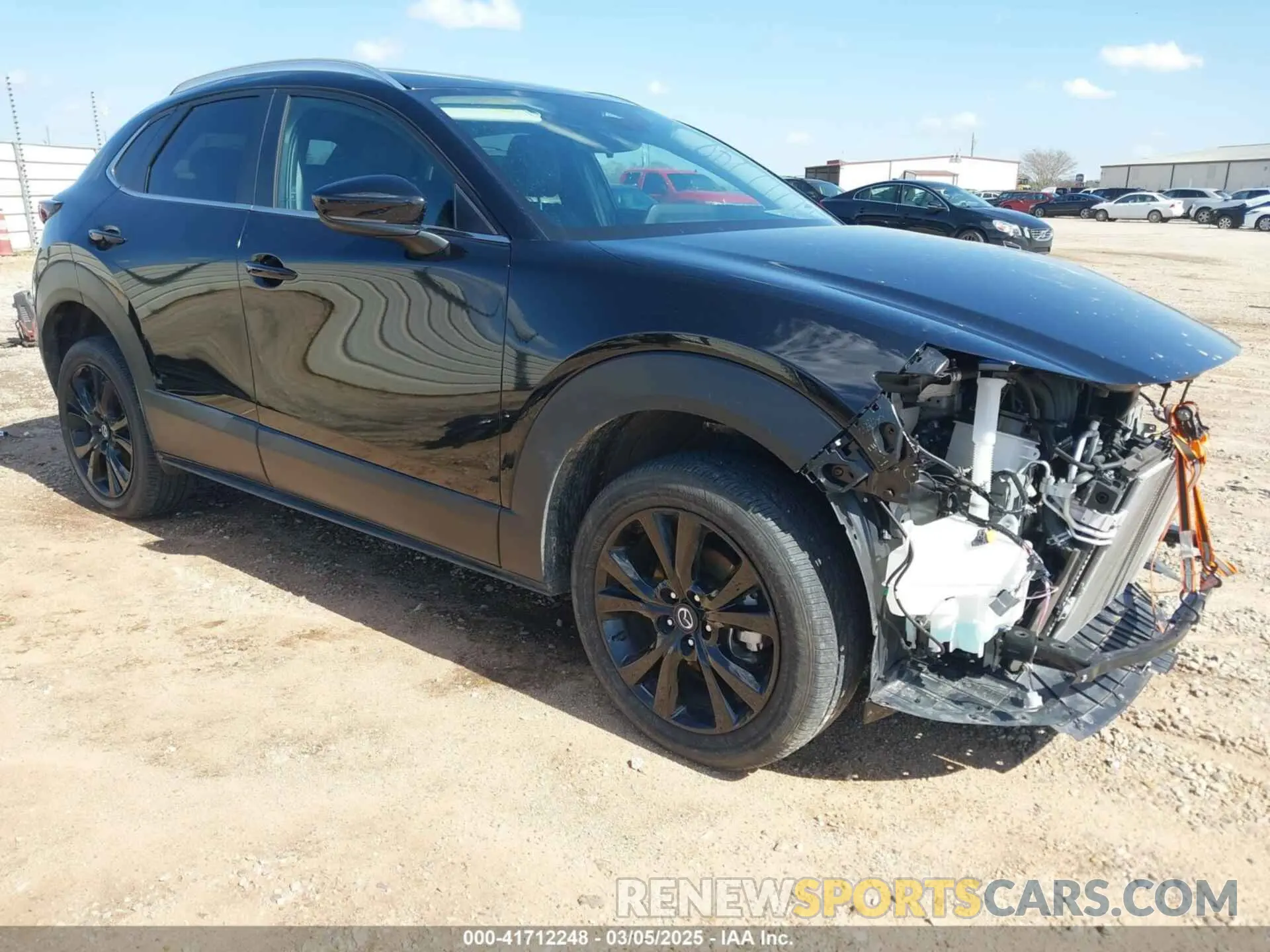 1 Photograph of a damaged car 3MVDMBBM0RM657116 MAZDA CX-30 2024