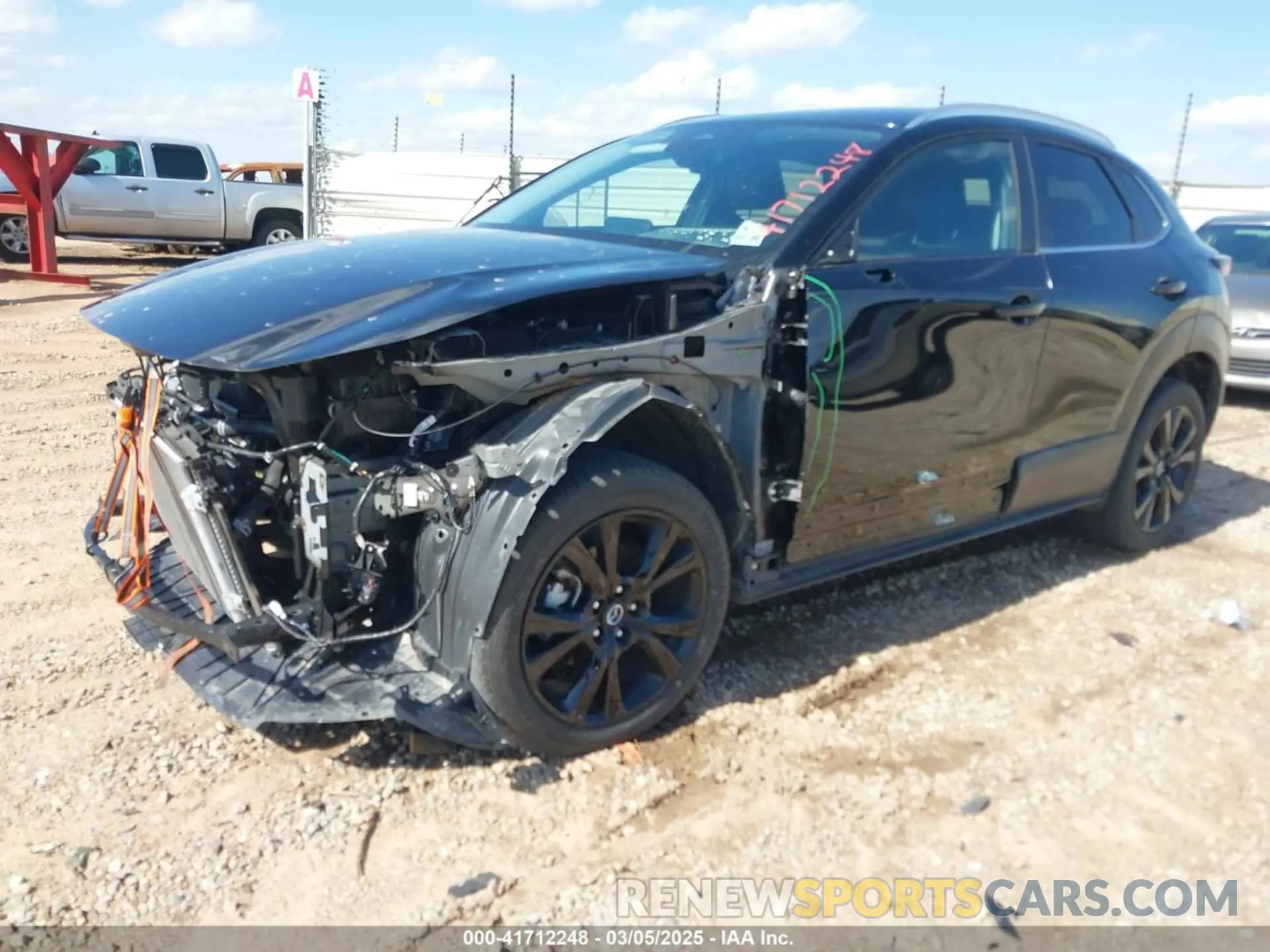 2 Photograph of a damaged car 3MVDMBBM0RM657116 MAZDA CX-30 2024