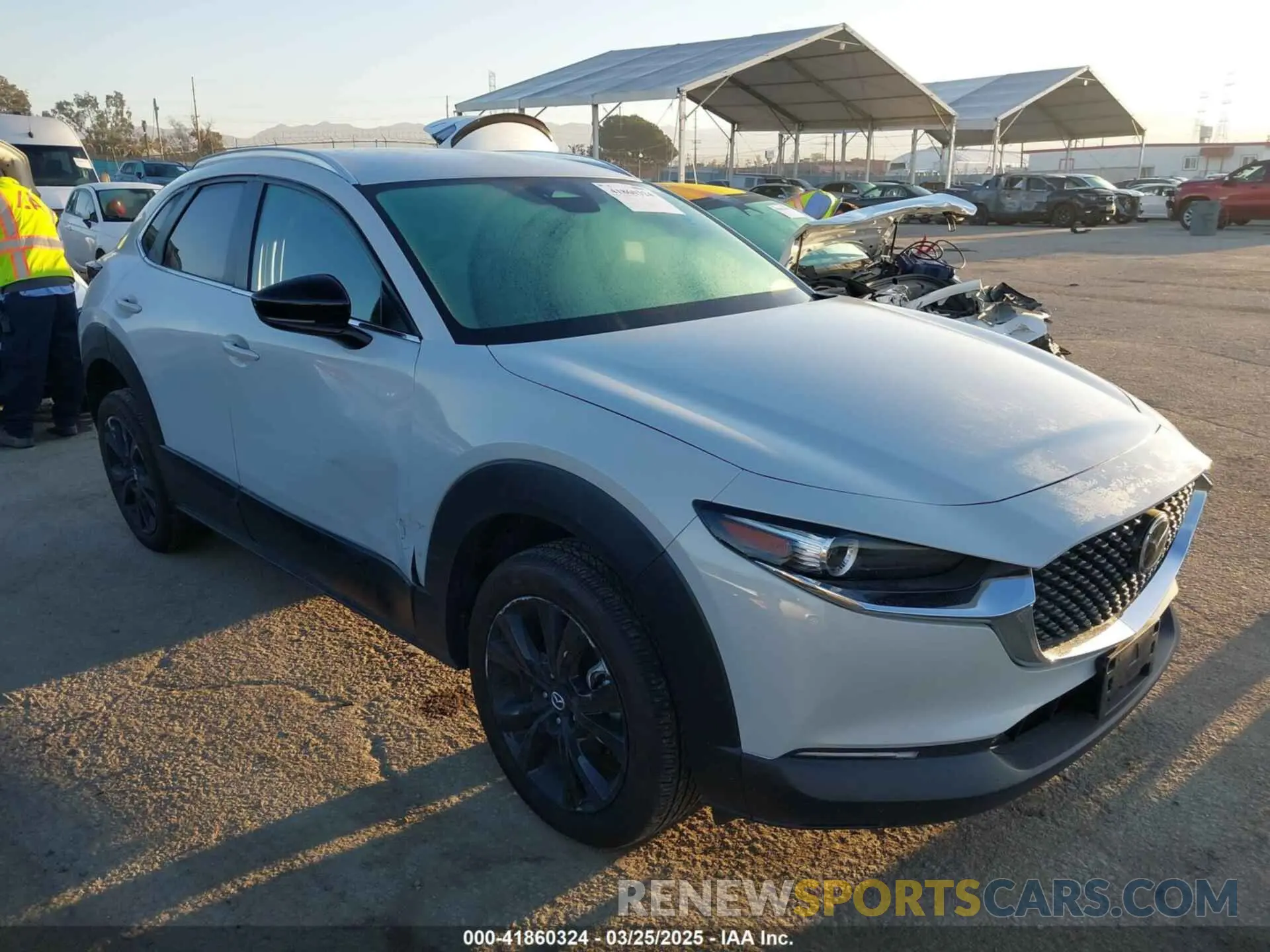 1 Photograph of a damaged car 3MVDMBBM1RM681019 MAZDA CX-30 2024