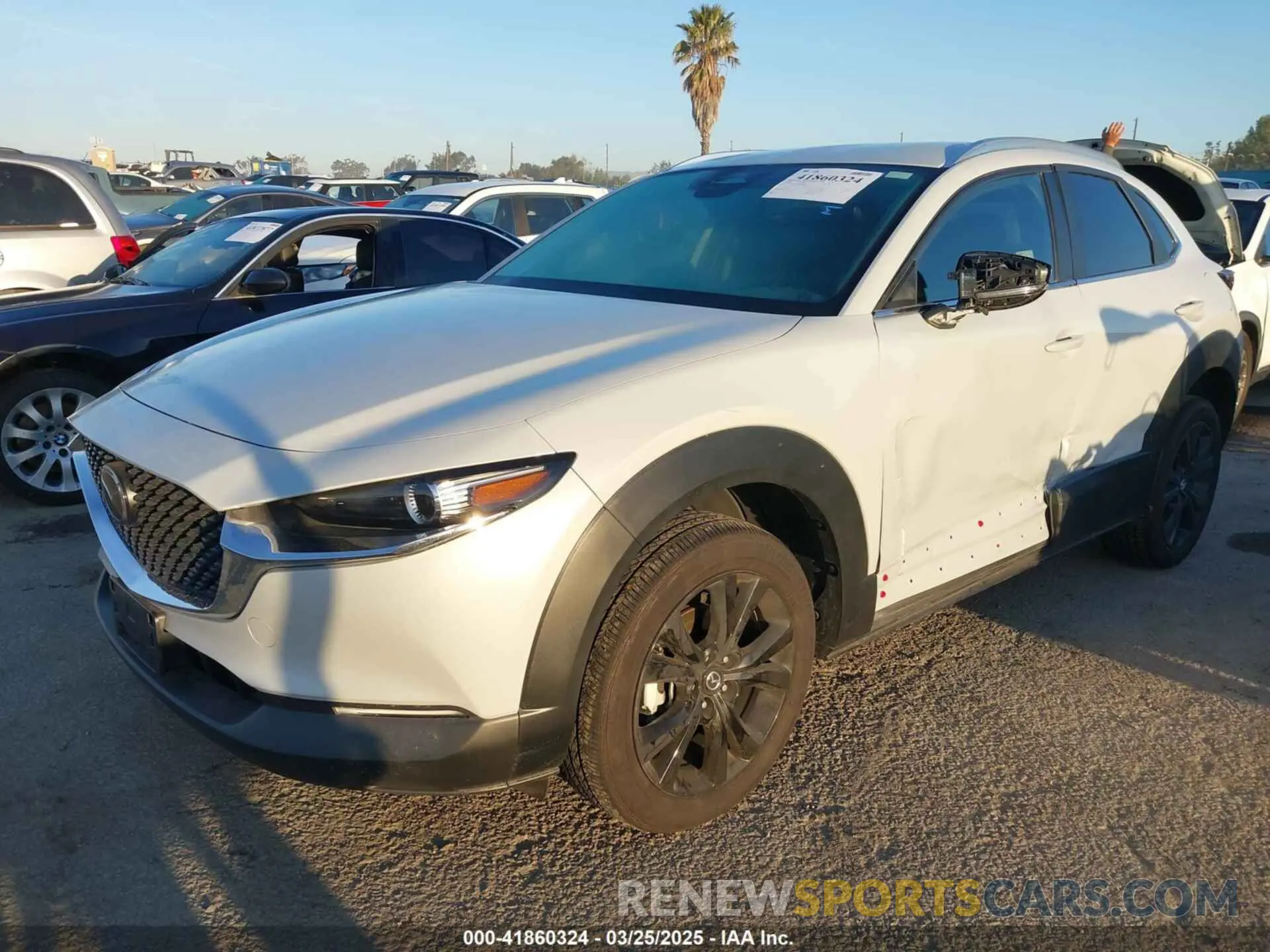 2 Photograph of a damaged car 3MVDMBBM1RM681019 MAZDA CX-30 2024