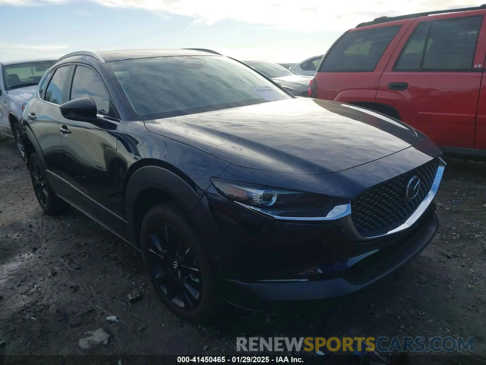 1 Photograph of a damaged car 3MVDMBBM1RM684583 MAZDA CX-30 2024