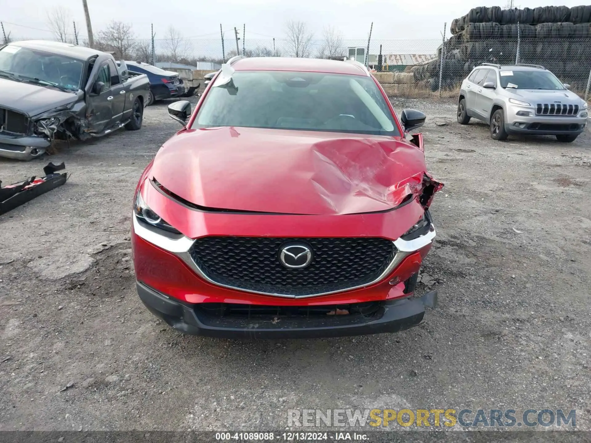 6 Photograph of a damaged car 3MVDMBBM1RM703360 MAZDA CX-30 2024