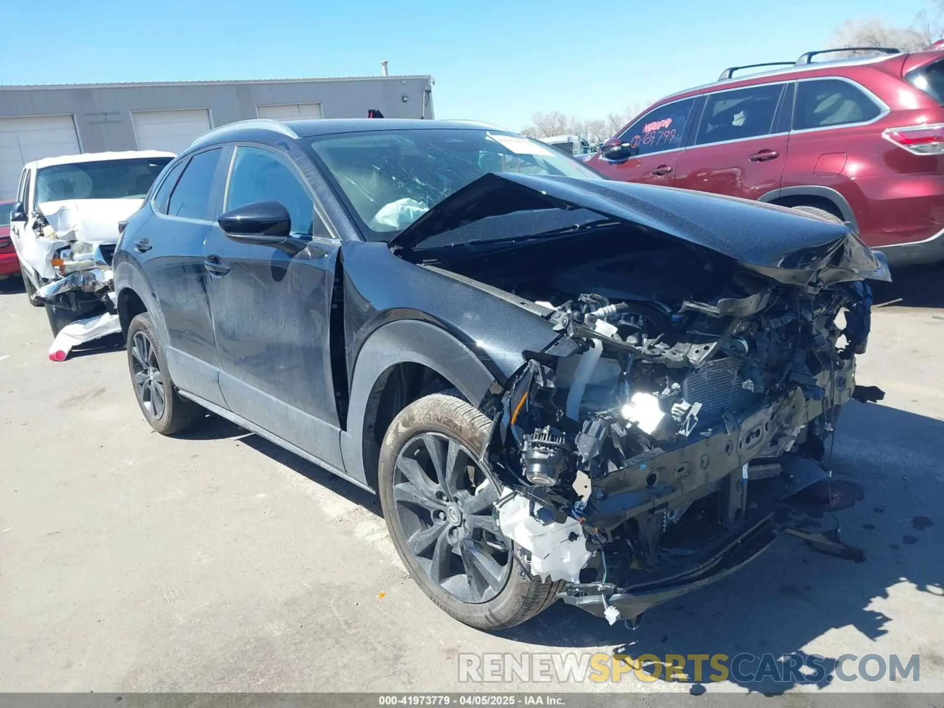 1 Photograph of a damaged car 3MVDMBBM1RM721342 MAZDA CX-30 2024