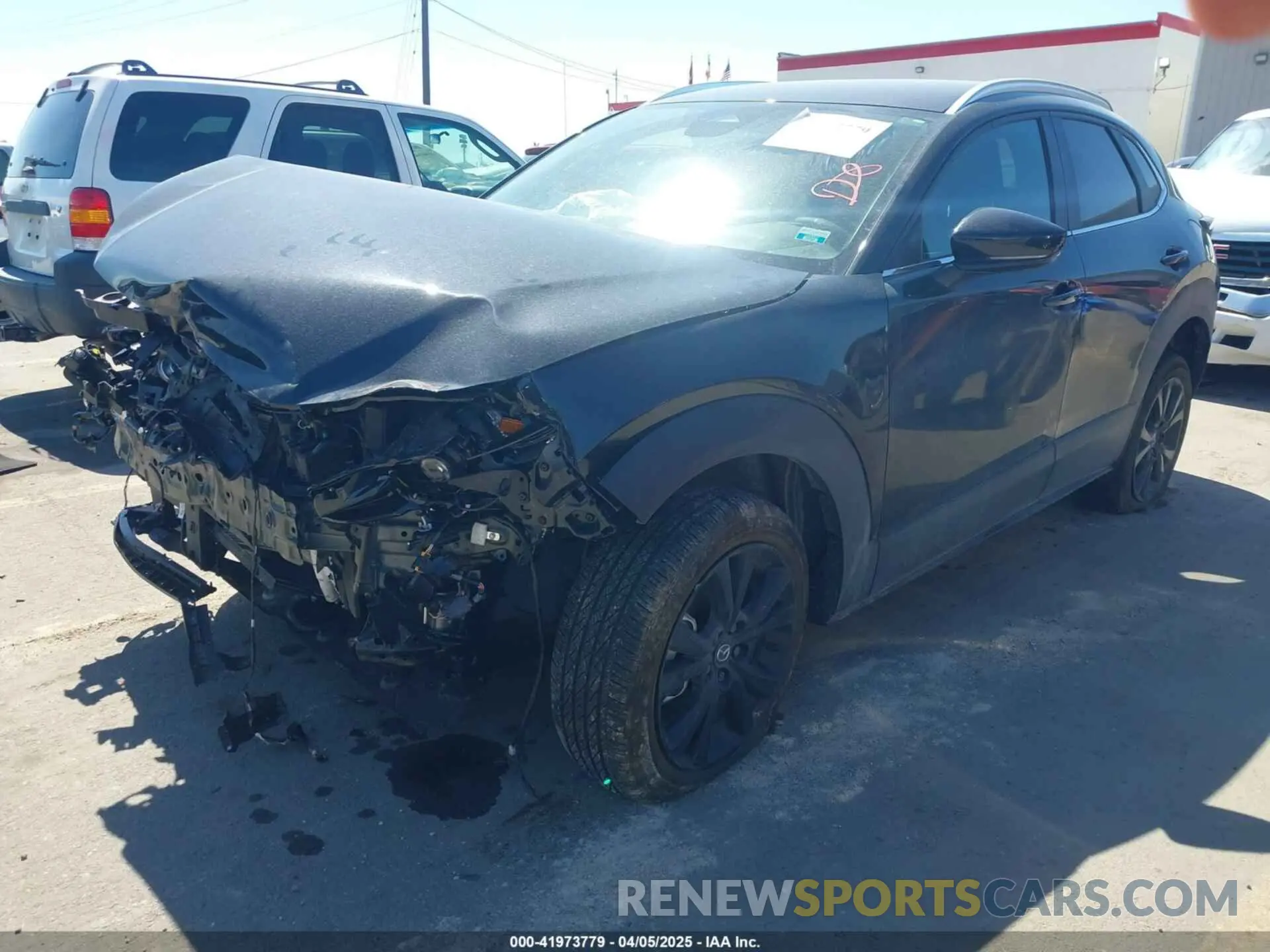 2 Photograph of a damaged car 3MVDMBBM1RM721342 MAZDA CX-30 2024