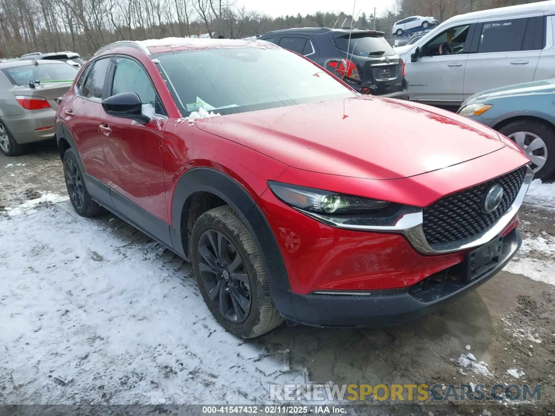 1 Photograph of a damaged car 3MVDMBBM2RM626546 MAZDA CX-30 2024