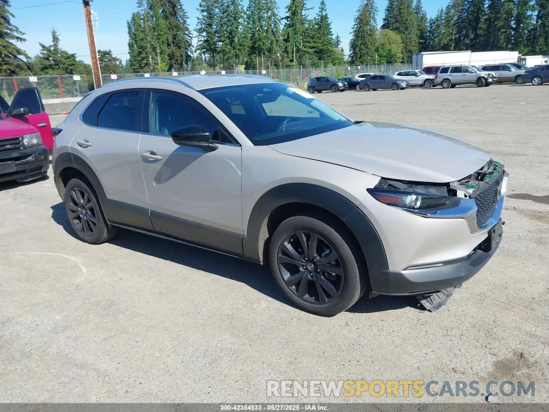 1 Photograph of a damaged car 3MVDMBBM2RM647154 MAZDA CX-30 2024