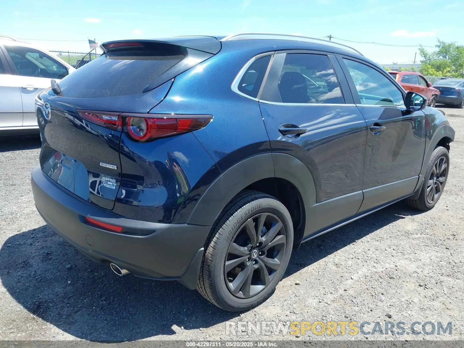 4 Photograph of a damaged car 3MVDMBBM2RM657781 MAZDA CX-30 2024