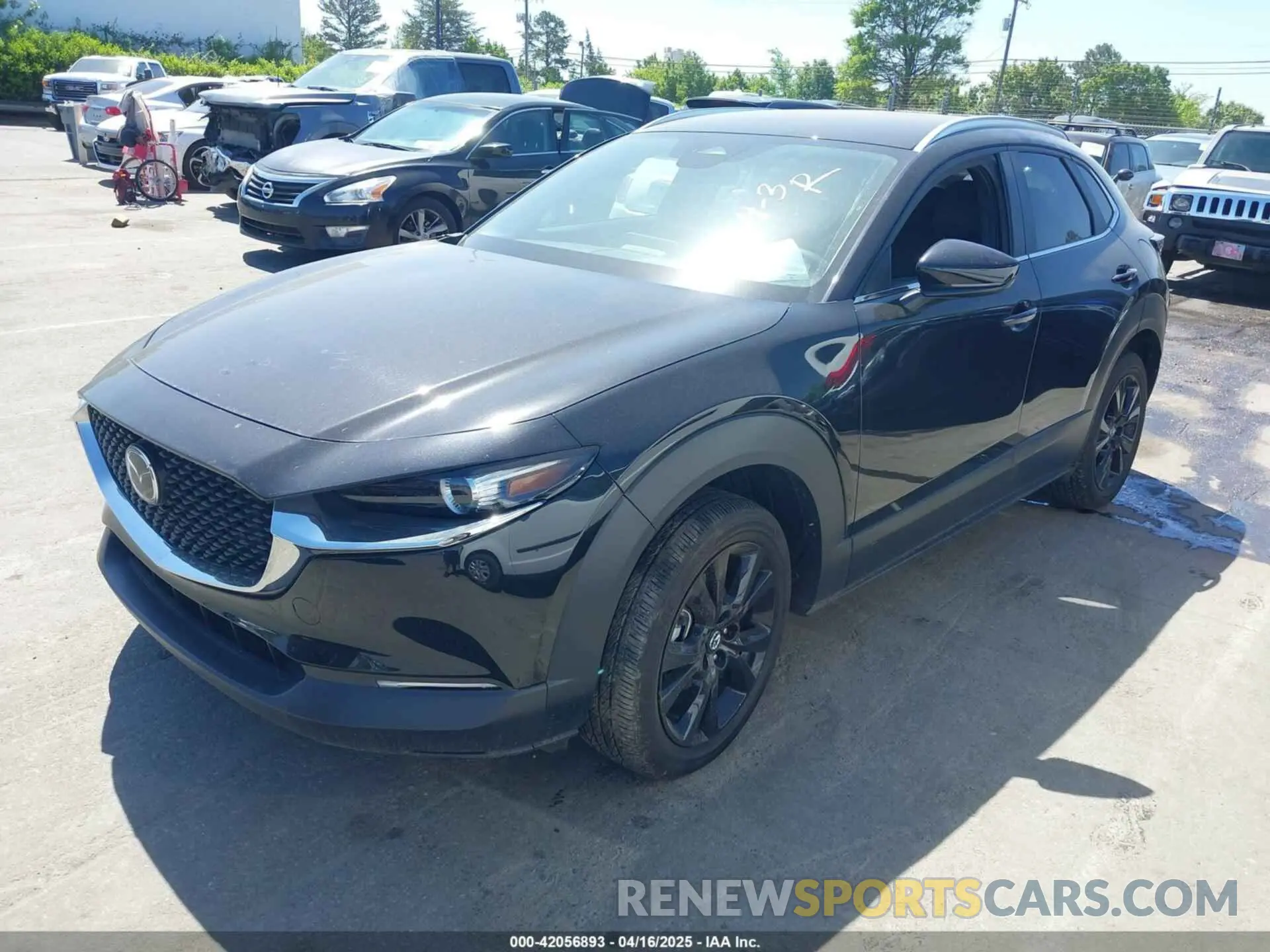 2 Photograph of a damaged car 3MVDMBBM2RM694278 MAZDA CX-30 2024