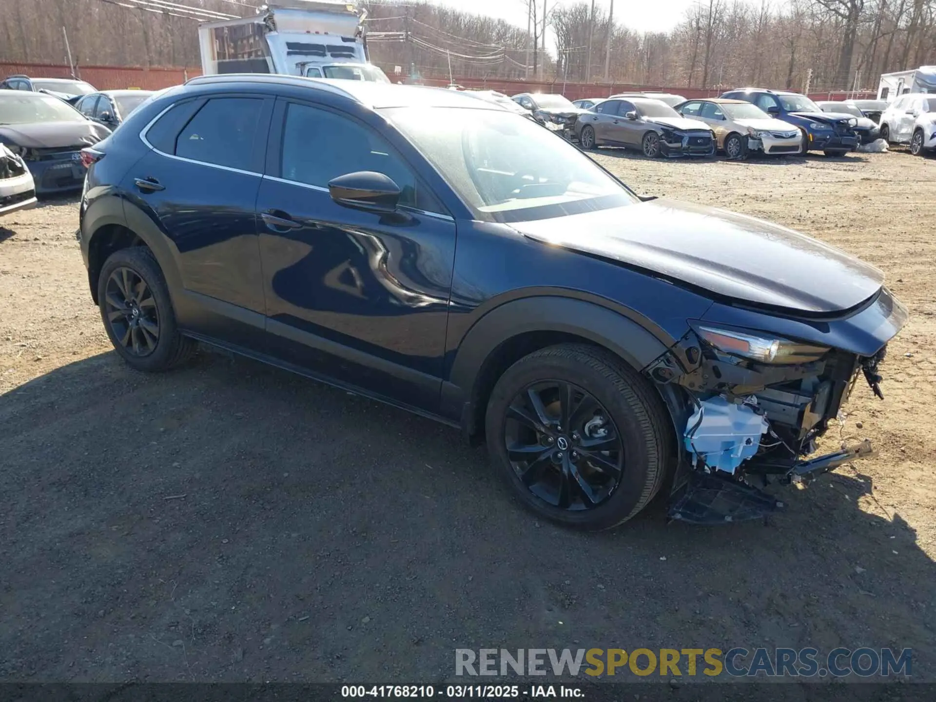 1 Photograph of a damaged car 3MVDMBBM3RM613417 MAZDA CX-30 2024