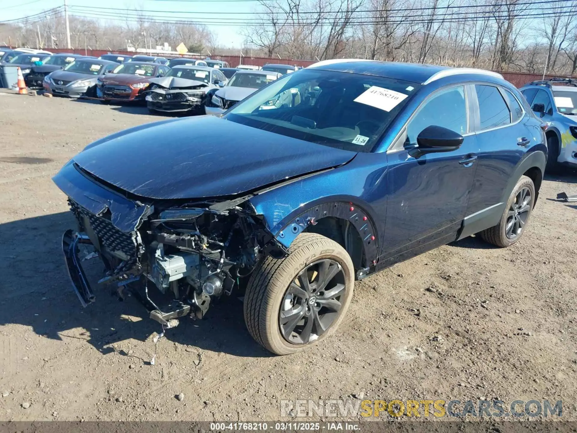 2 Photograph of a damaged car 3MVDMBBM3RM613417 MAZDA CX-30 2024