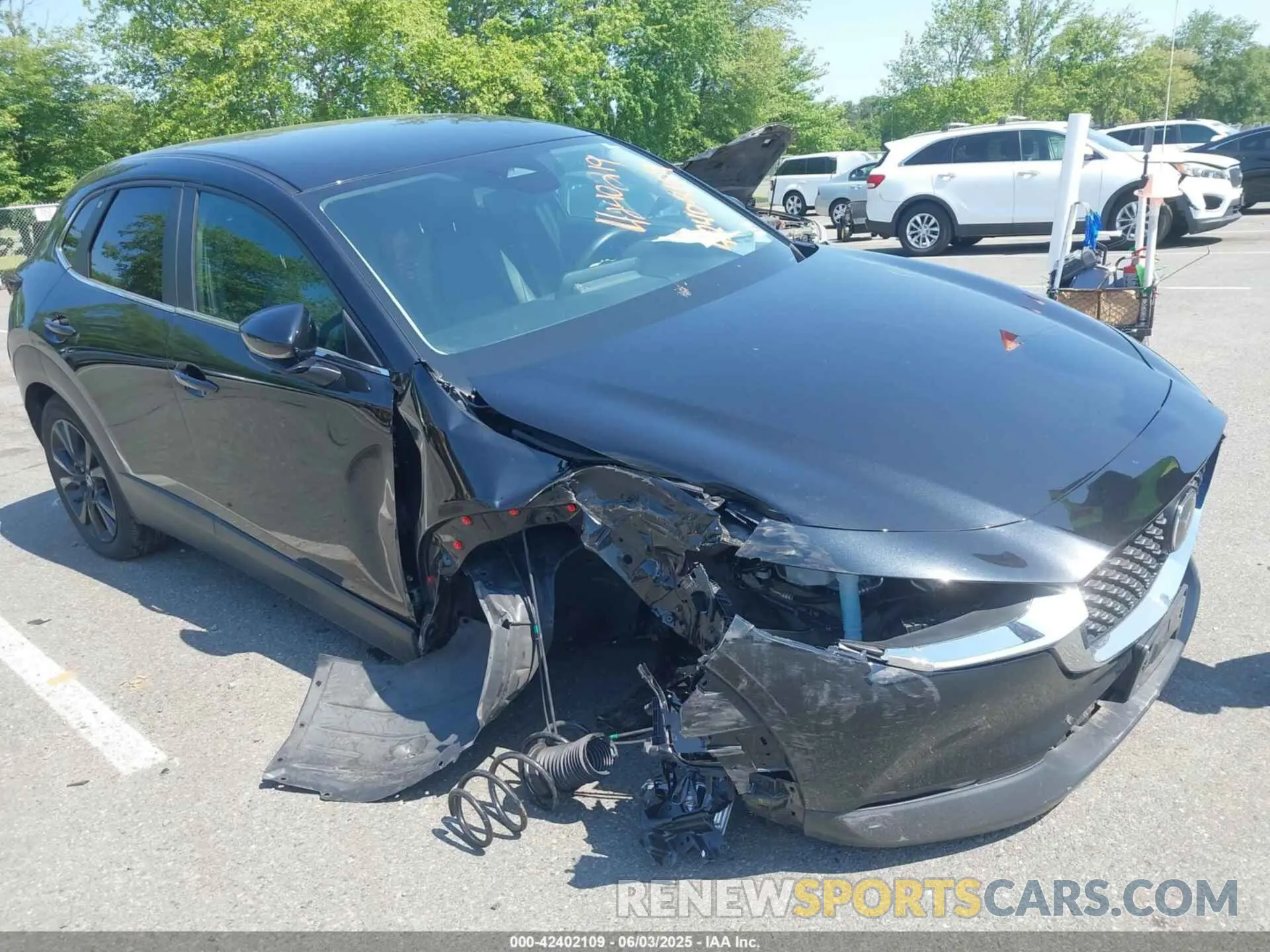 1 Photograph of a damaged car 3MVDMBBM3RM635109 MAZDA CX-30 2024
