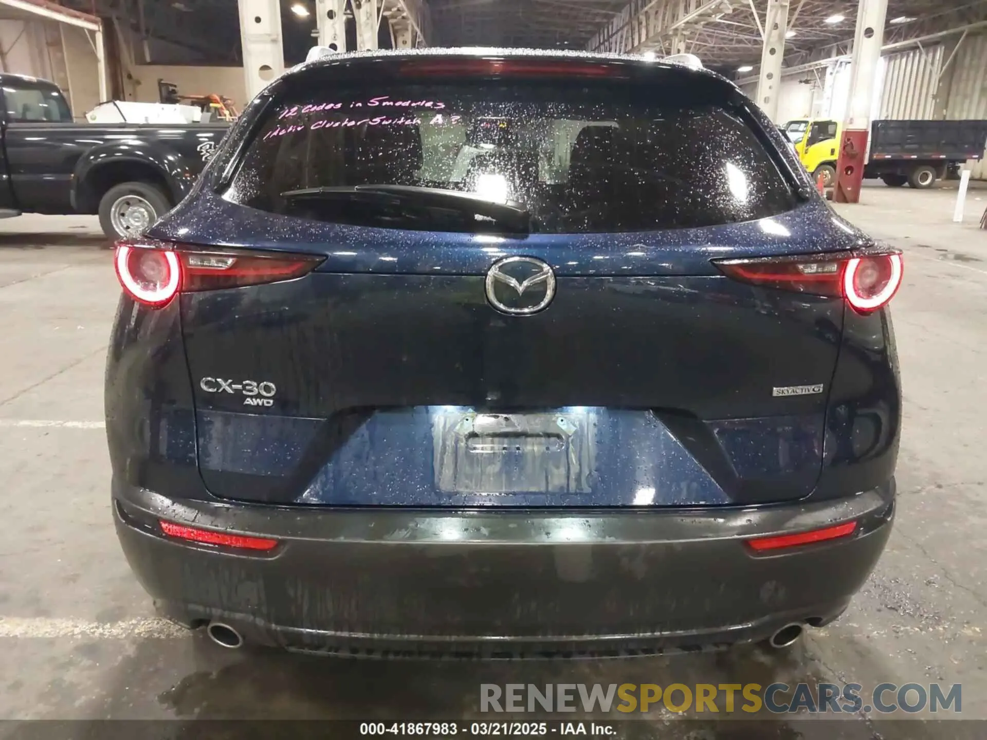 17 Photograph of a damaged car 3MVDMBBM3RM654887 MAZDA CX-30 2024