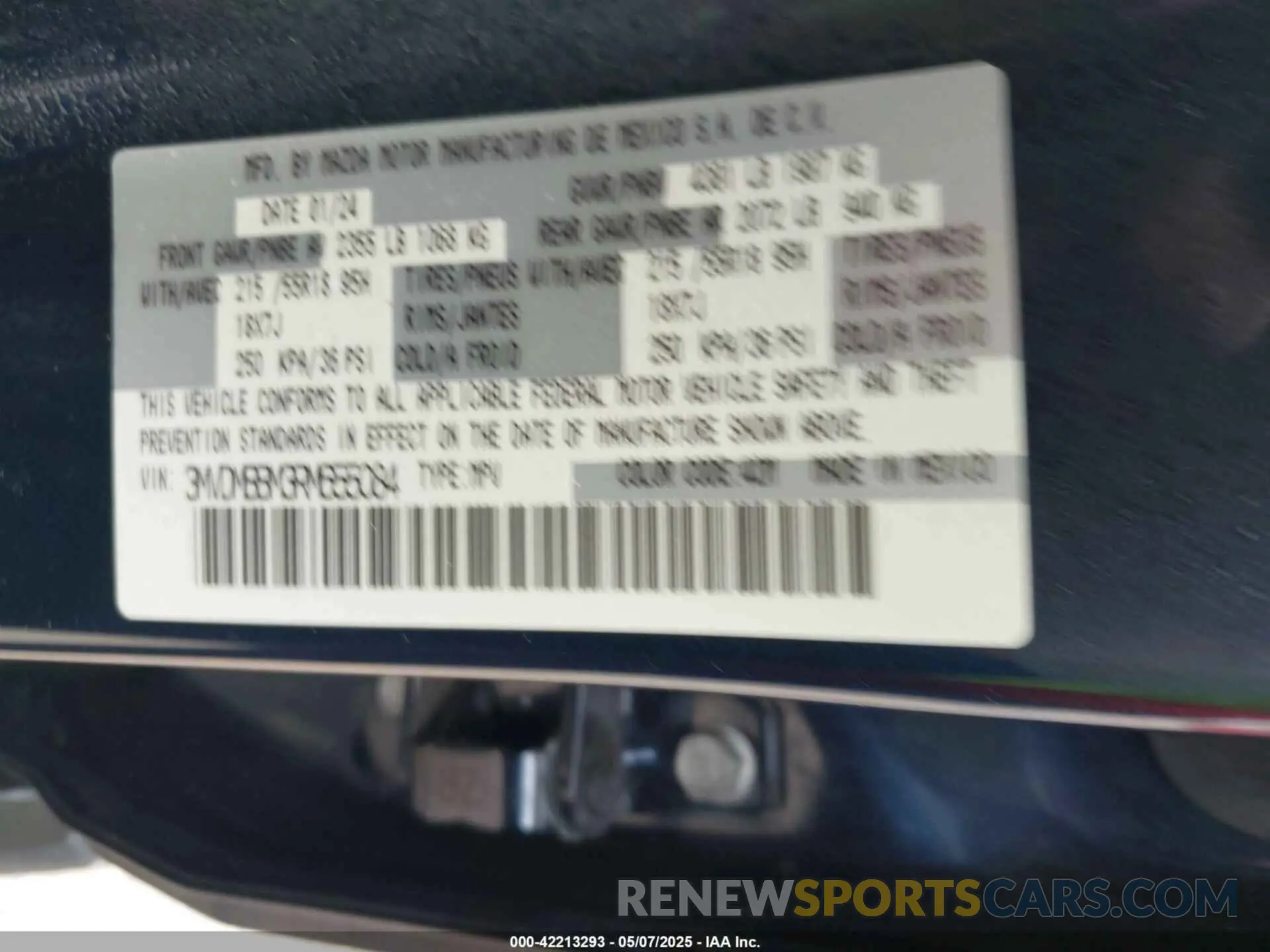 9 Photograph of a damaged car 3MVDMBBM3RM655084 MAZDA CX-30 2024