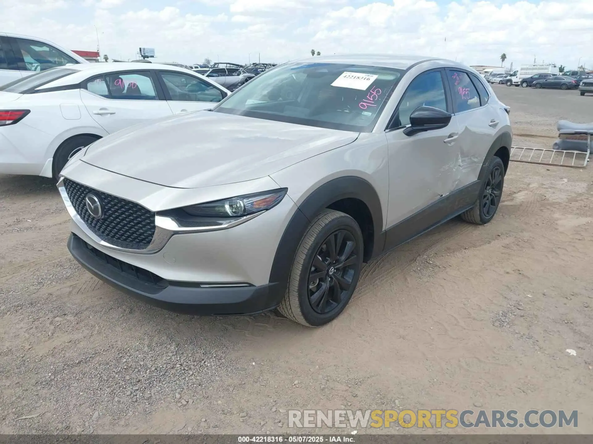 2 Photograph of a damaged car 3MVDMBBM3RM657918 MAZDA CX-30 2024