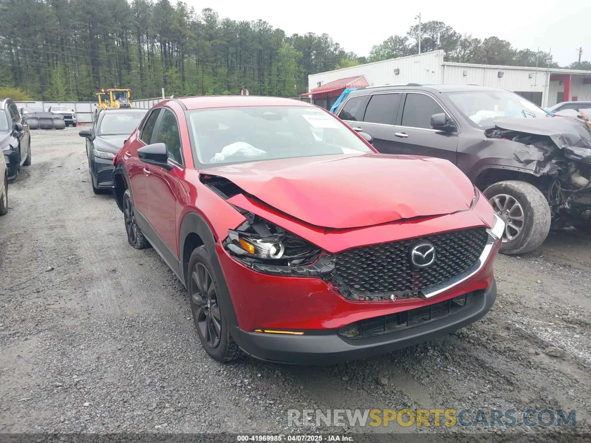 1 Photograph of a damaged car 3MVDMBBM4RM636723 MAZDA CX-30 2024
