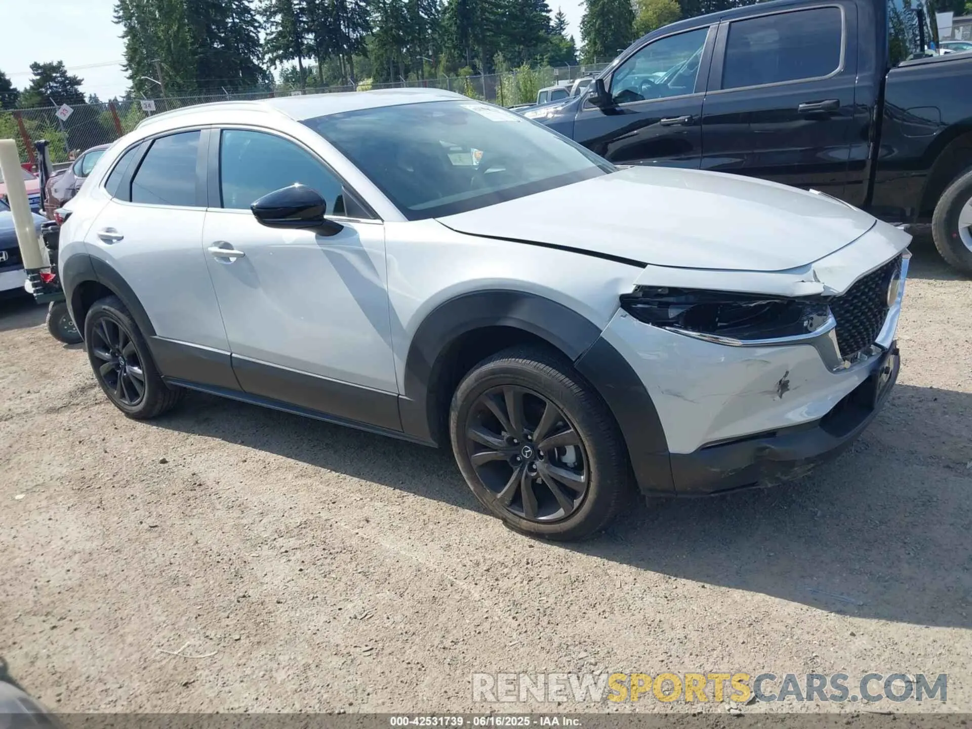 1 Photograph of a damaged car 3MVDMBBM4RM693570 MAZDA CX-30 2024