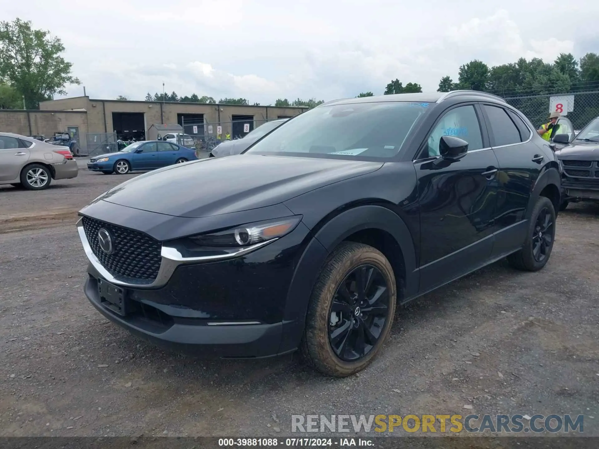 2 Photograph of a damaged car 3MVDMBBM5RM656687 MAZDA CX-30 2024