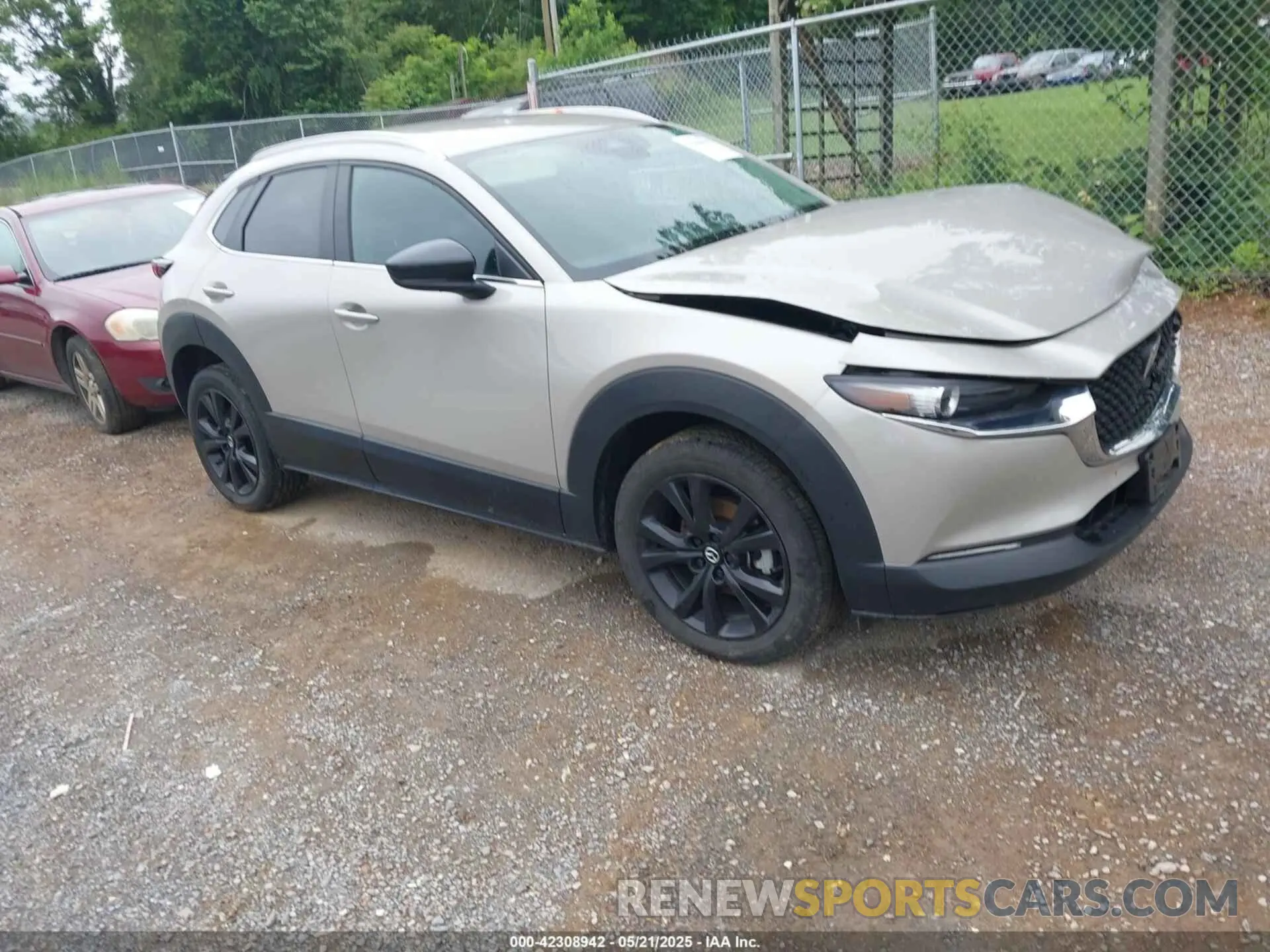 1 Photograph of a damaged car 3MVDMBBM6RM618305 MAZDA CX-30 2024
