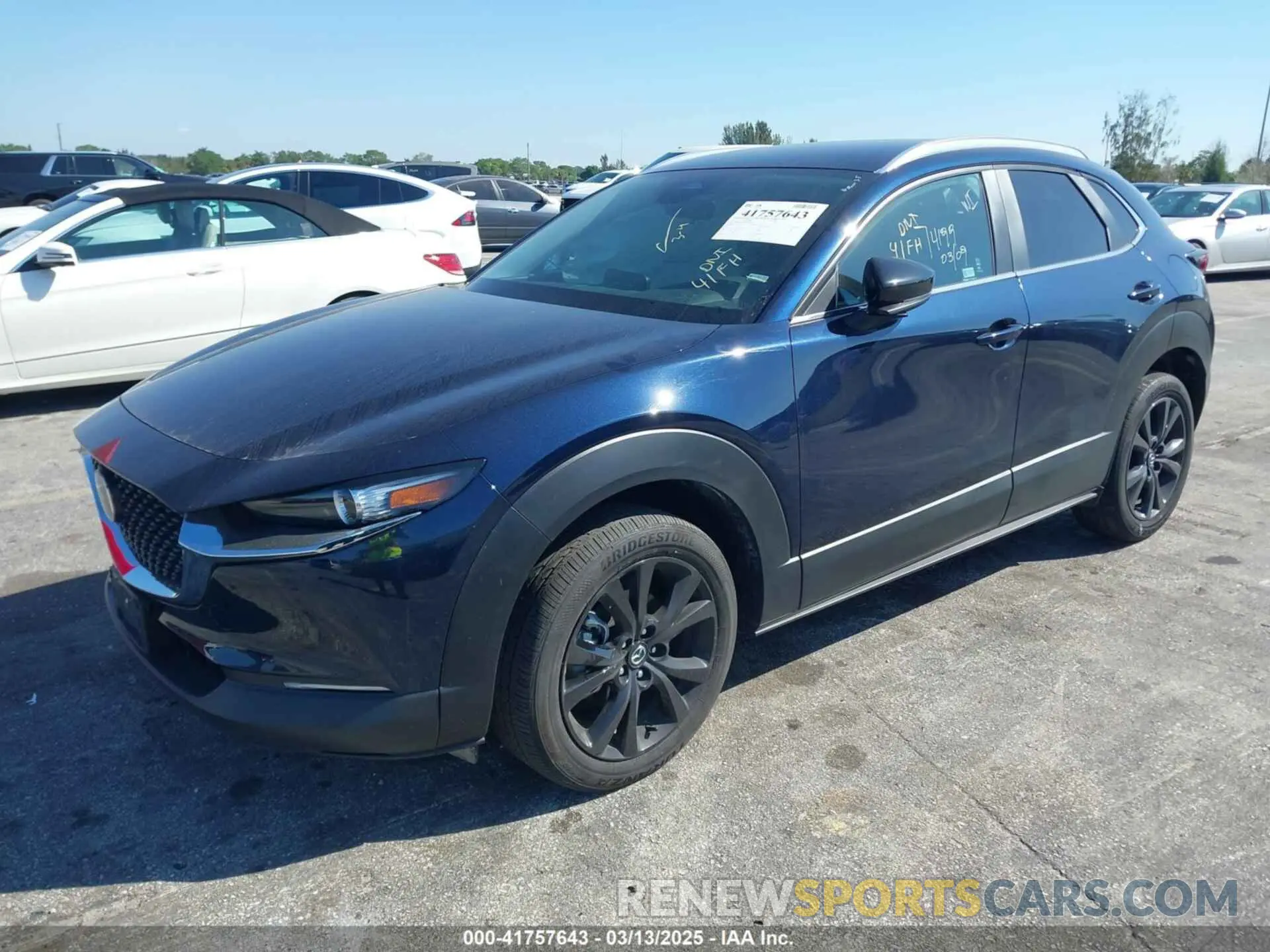 2 Photograph of a damaged car 3MVDMBBM7RM696642 MAZDA CX-30 2024