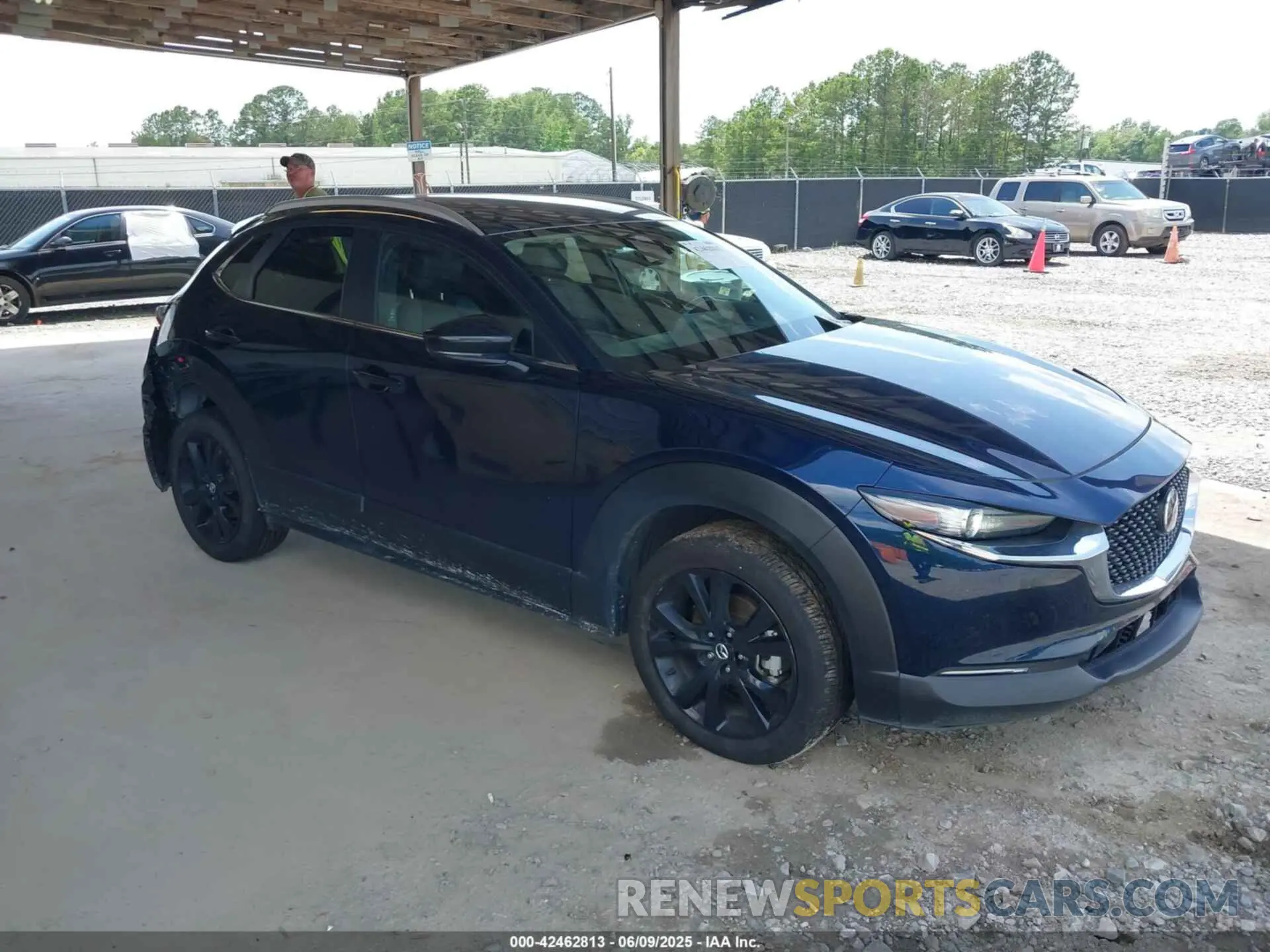 1 Photograph of a damaged car 3MVDMBBM8RM696181 MAZDA CX-30 2024