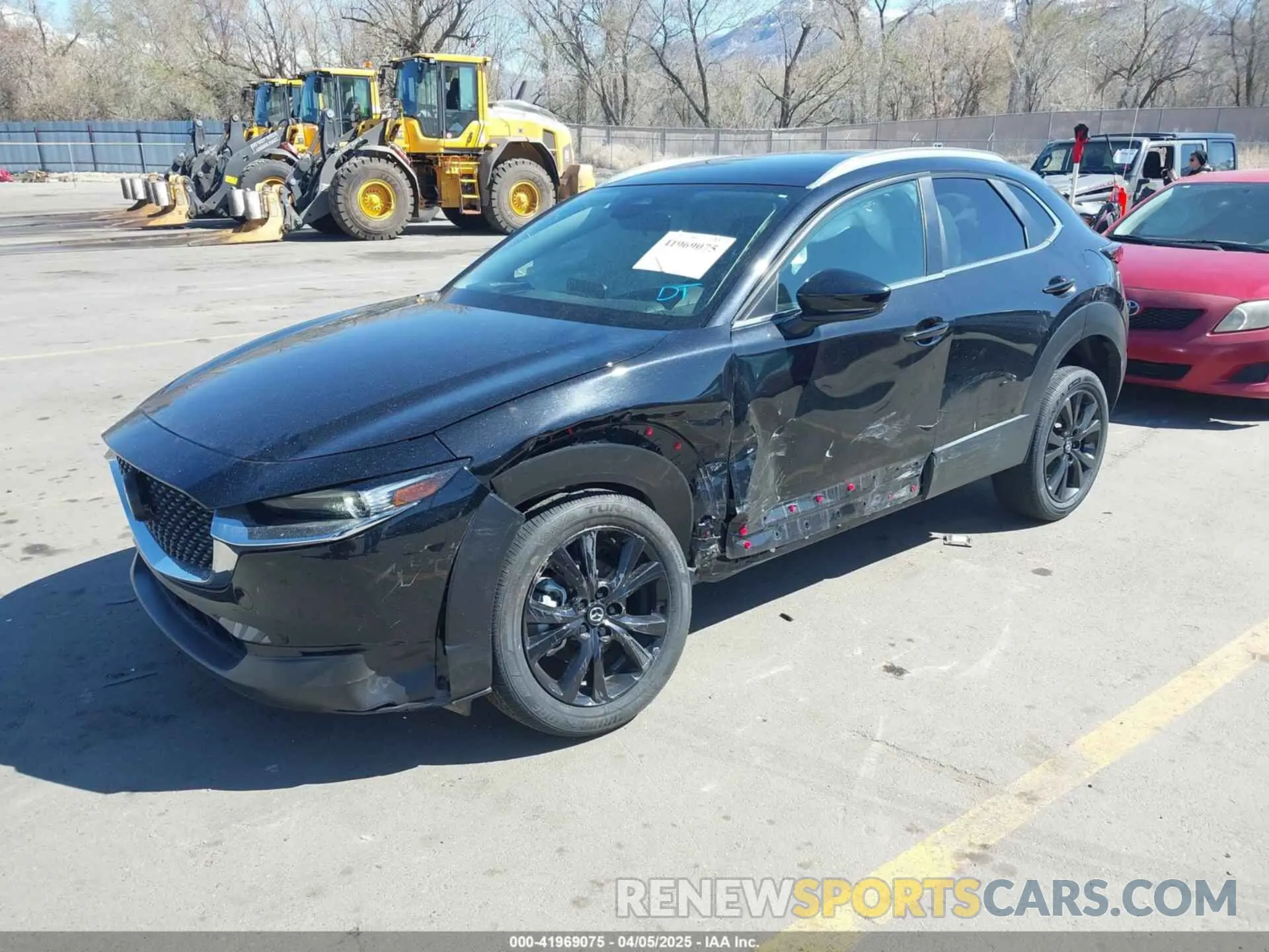 2 Photograph of a damaged car 3MVDMBBM9RM645451 MAZDA CX-30 2024